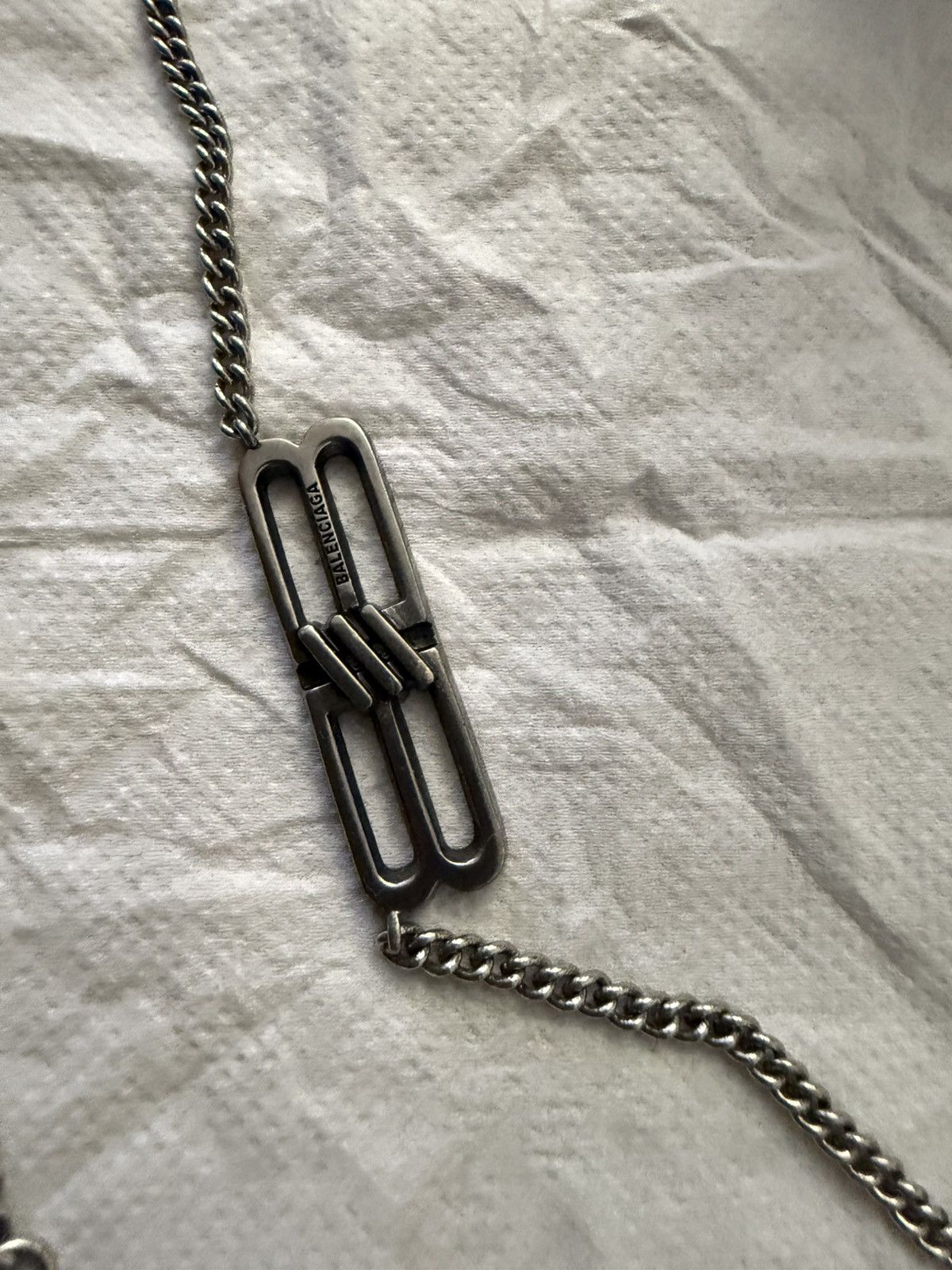 Balenciaga balenciaga bb icon necklace Size ONE SIZE - 5 Thumbnail