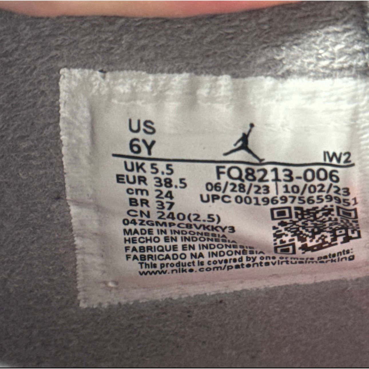 Jordan Brand × Nike Size 6 - Air Jordan 4 Retro GS Bred Reimagined Men's Shoes Size US 6 / EU 39 - 7 Thumbnail