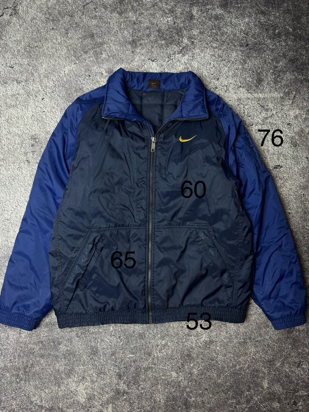 Nike × Vintage Vintage Nike Puffer Down Style Jacket fits S BIG logo Size US M / EU 48-50 / 2 - 8 Thumbnail