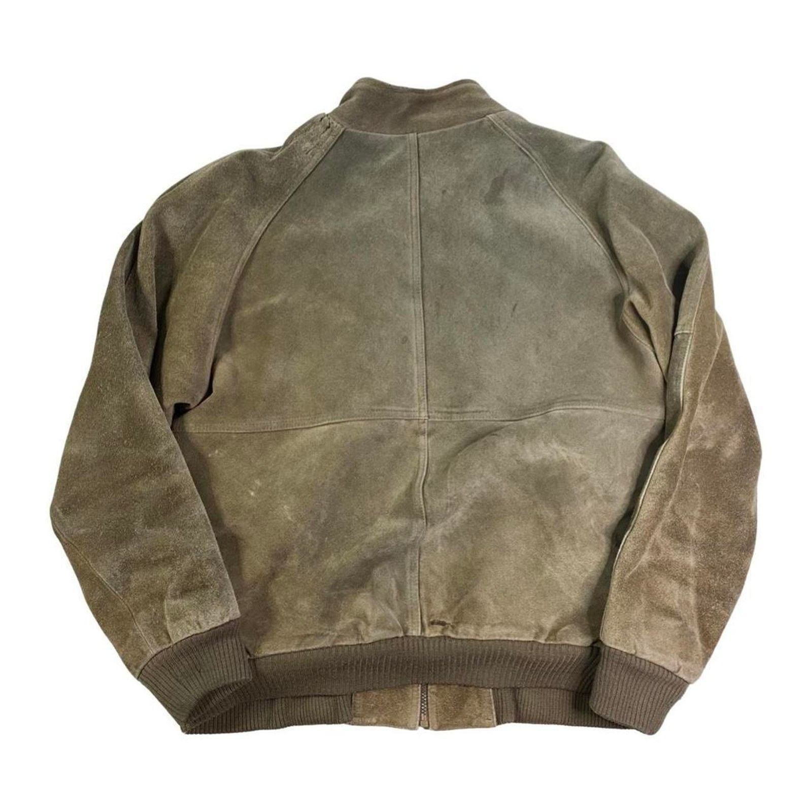 Vintage Vintage suede bomber jacket by Rough Cut sz XL Size XL / US 12-14 / IT 48-50 - 2 Thumbnail