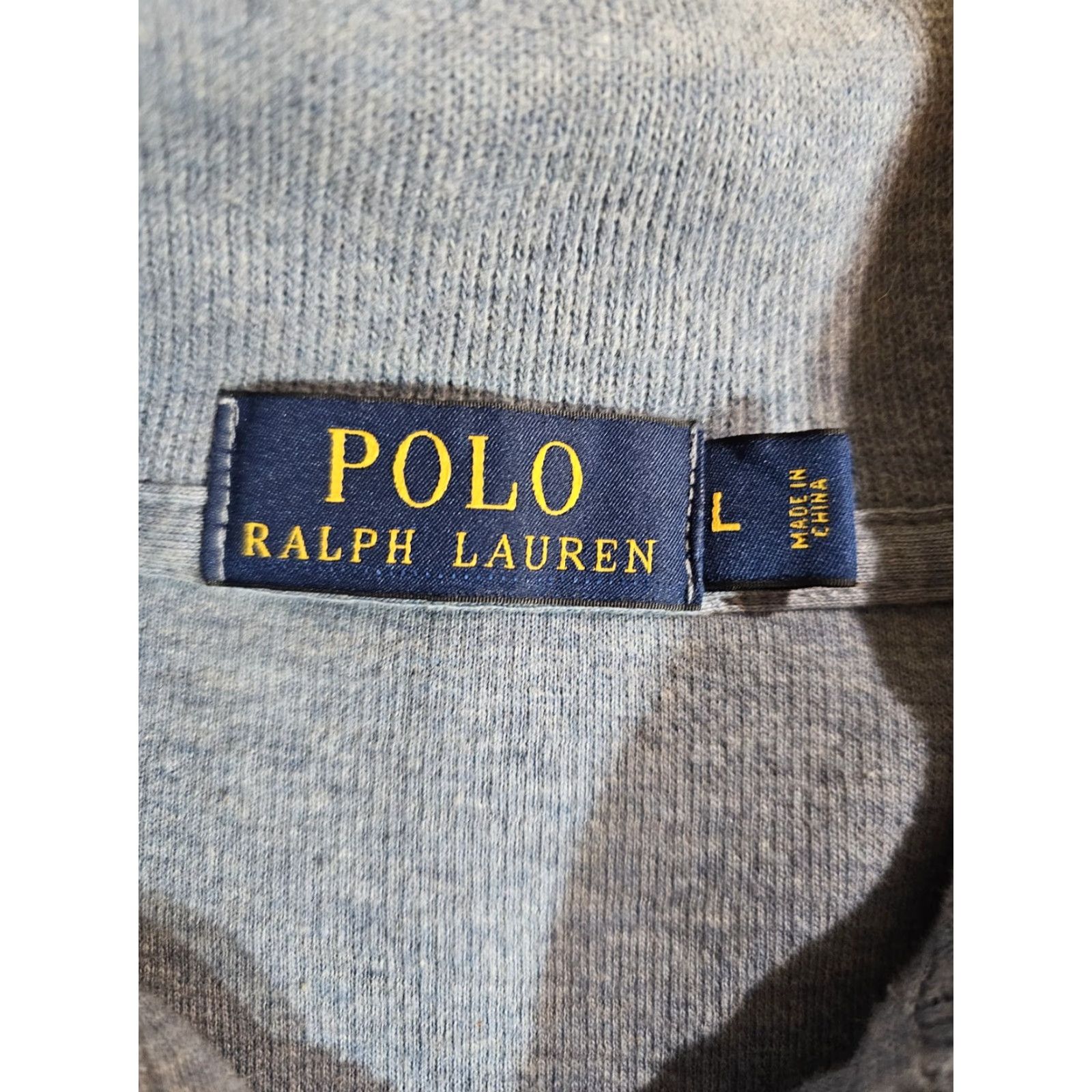 Polo Ralph Lauren VINTAGE: Polo Ralph Lauren Classic Jersey 1/4 Zip Pullover Jumper Mens Large Blue Polo Ralph Lauren Jersey 1/4 Zip Pullover Jumper Mens Large Blue Size US L / EU 52-54 / 3 - 4 Thumbnail