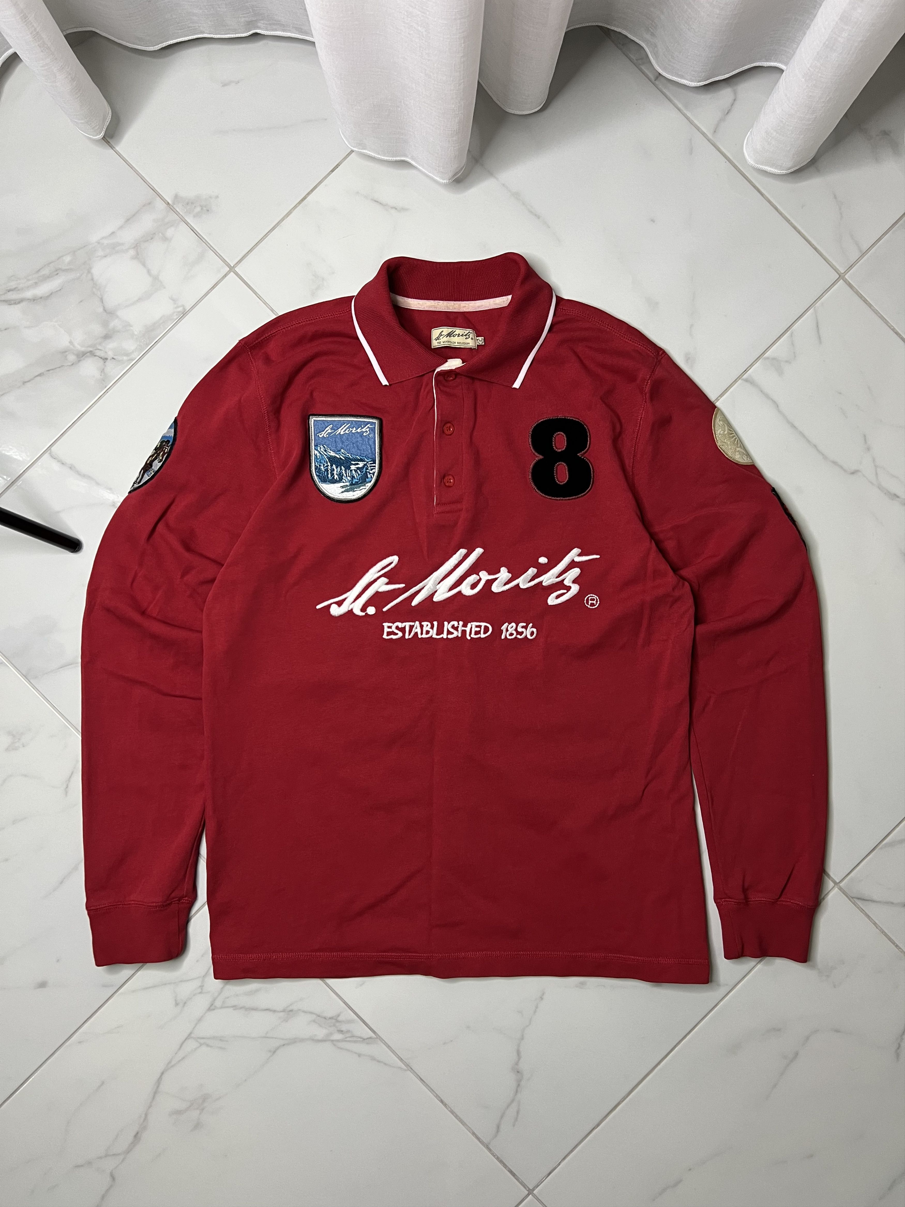 Cartier × Vintage Vintage Cartier St.Moritz Rugby Polo Shirt