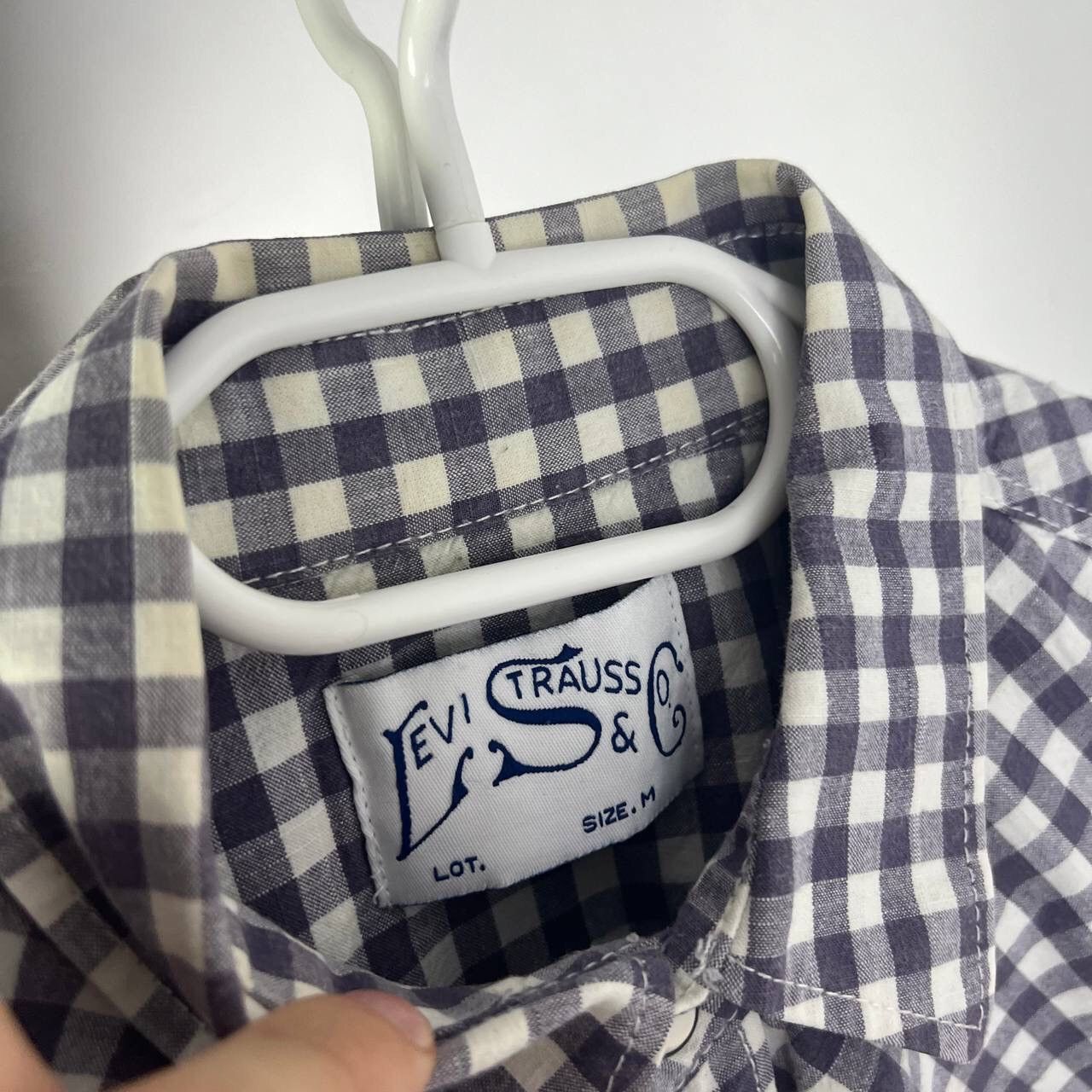 Levi's Y2K Vintage Levi’s Shirt Plaid Button Up Flannel Size US M / EU 48-50 / 2 - 5 Thumbnail