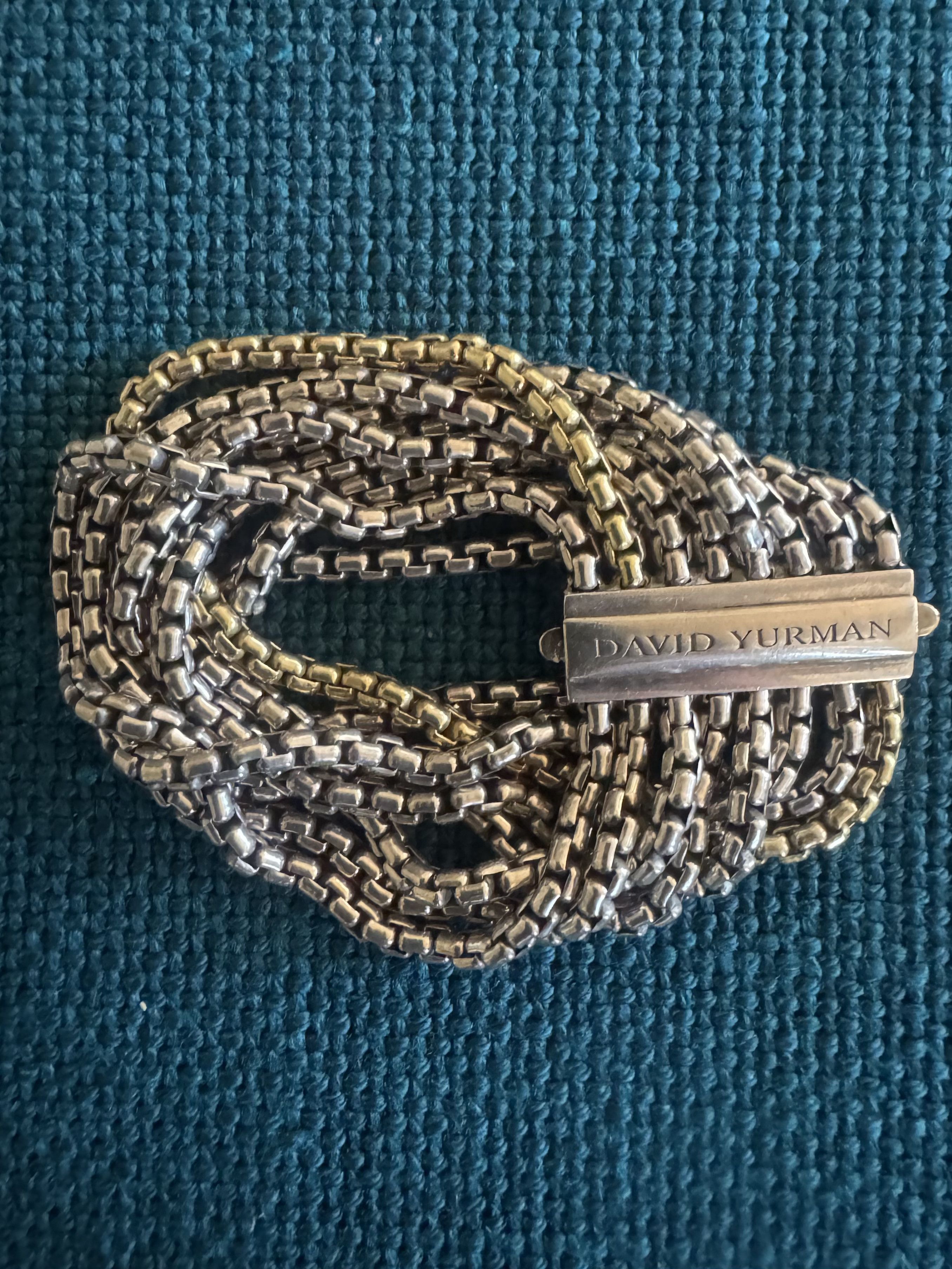 David Yurman David Yurman Box Chain Eight Row Bracelet Size ONE SIZE - 1 Thumbnail