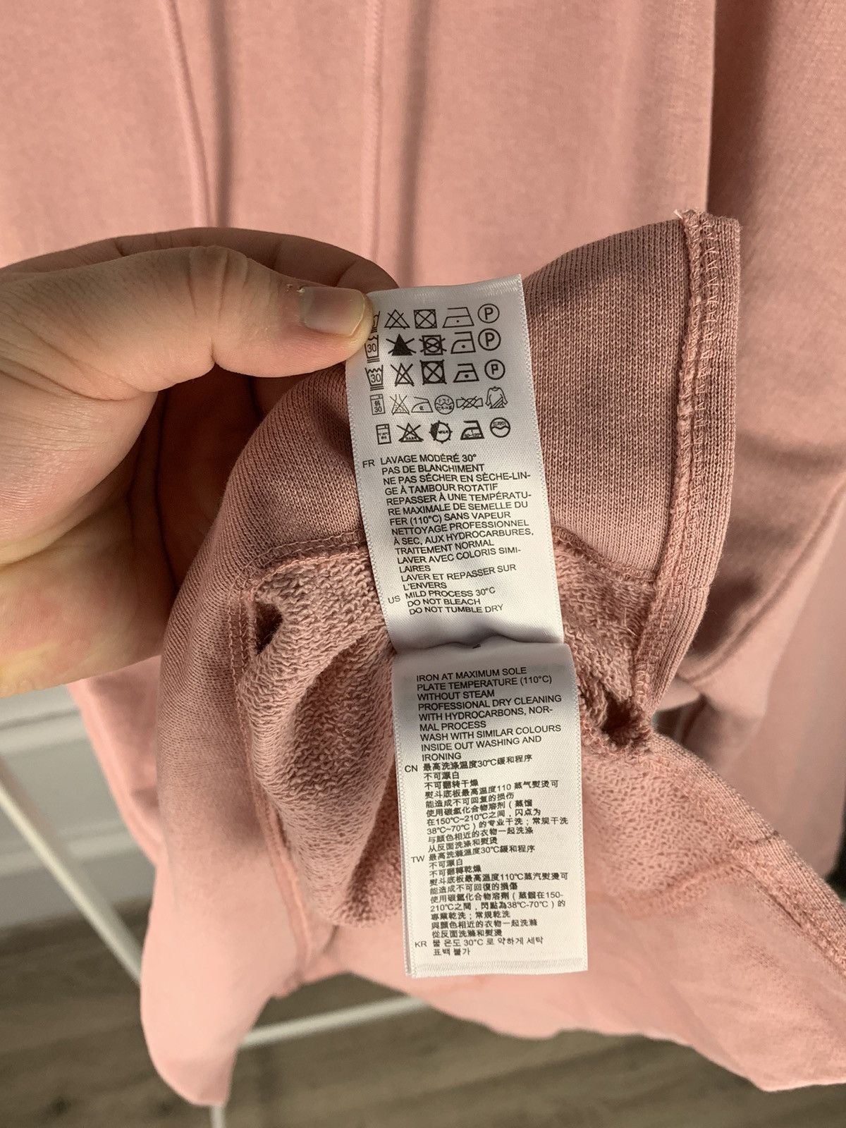 Sandro Sandro Pink Hoodie Oversized Hoodie Sandro Cotton L Size Size L / US 10 / IT 46 - 9 Thumbnail