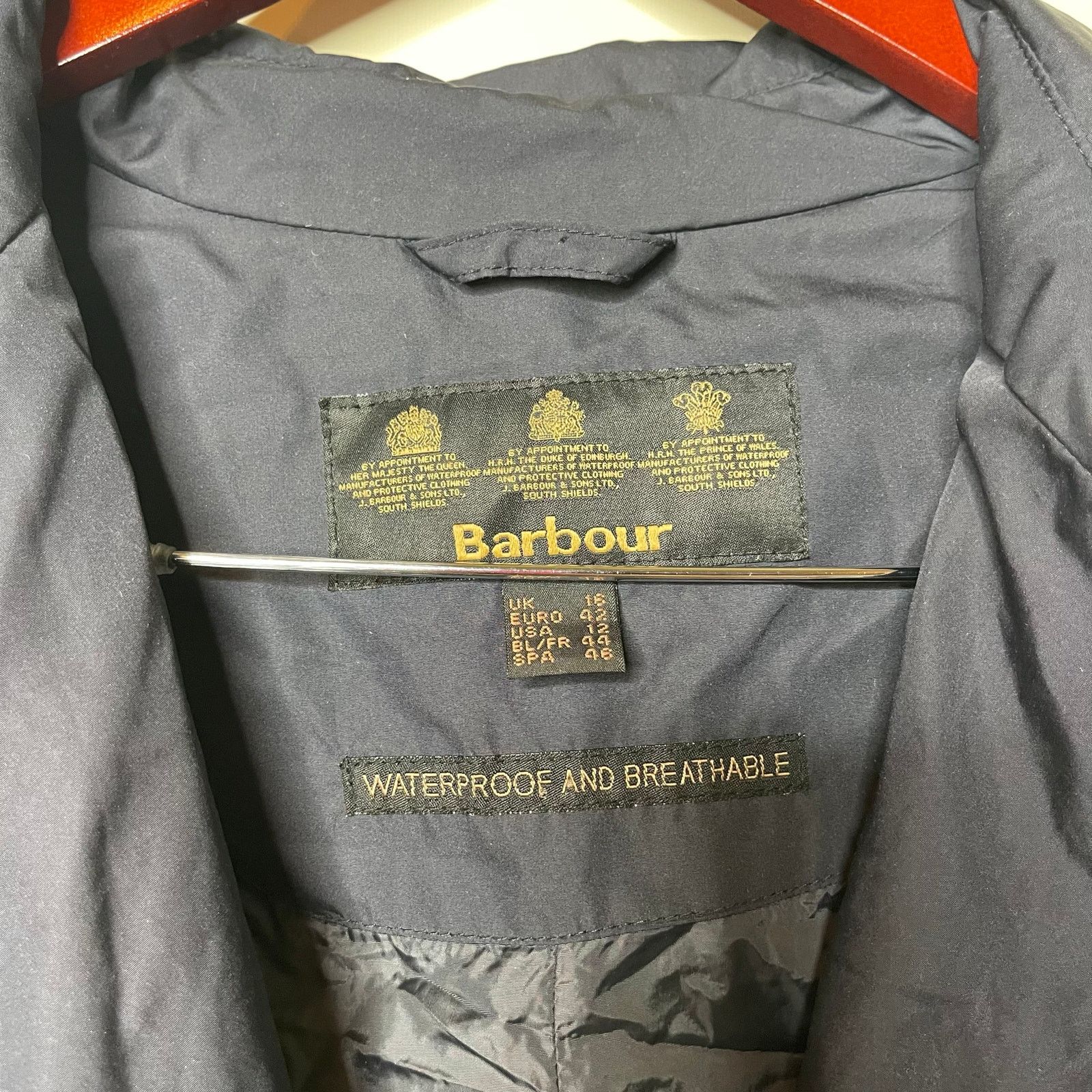 Barbour Barbour Featherweight Valerie Jacket Short Blue Coat 12 Size XL / US 12-14 / IT 48-50 - 3 Thumbnail