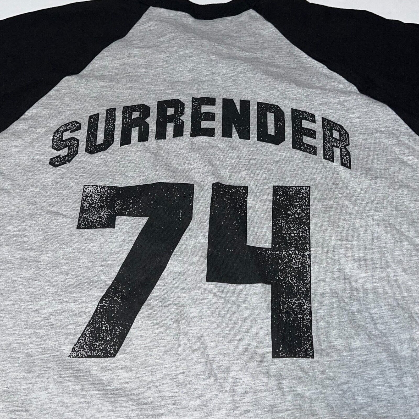 Tultex Cheap Trick Surrender 74 3/4 Sleeve Shirt Grey Men's 2XL Size US XXL / EU 58 / 5 - 4 Thumbnail