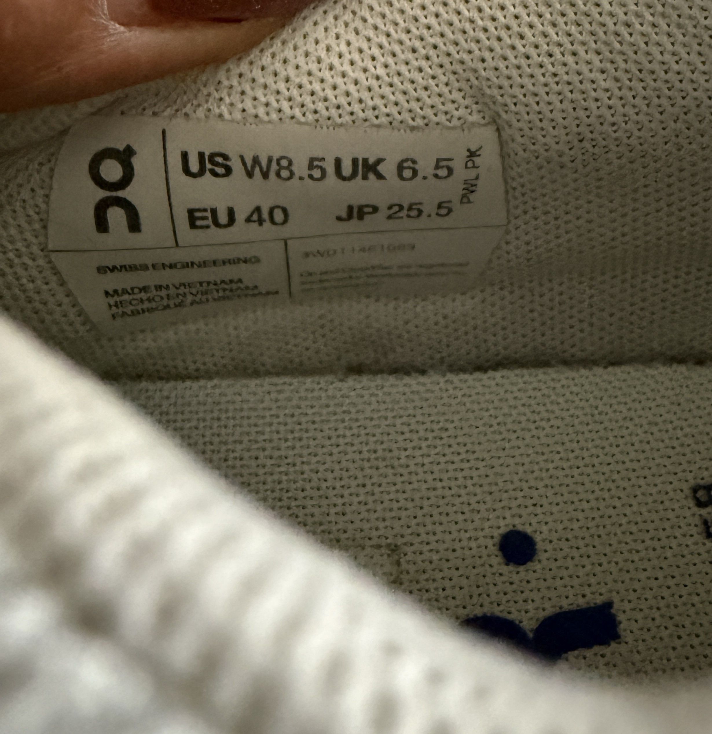 On On The Roger Spin Mesh CloudTec Speedboard Athletic Sneaker Size US 8 / IT 38 - 7 Thumbnail