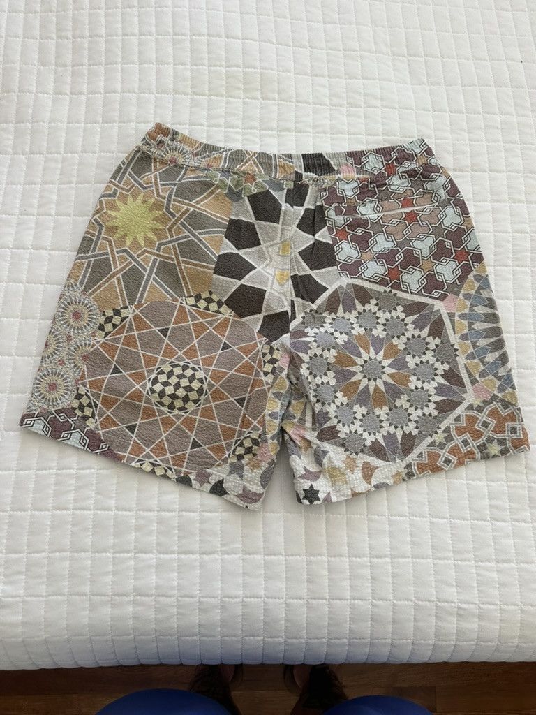 Kith Kith Moroccan Tile Print Seersucker Shorts Size Medium RARE* Size US 32 / EU 48 - 6 Thumbnail