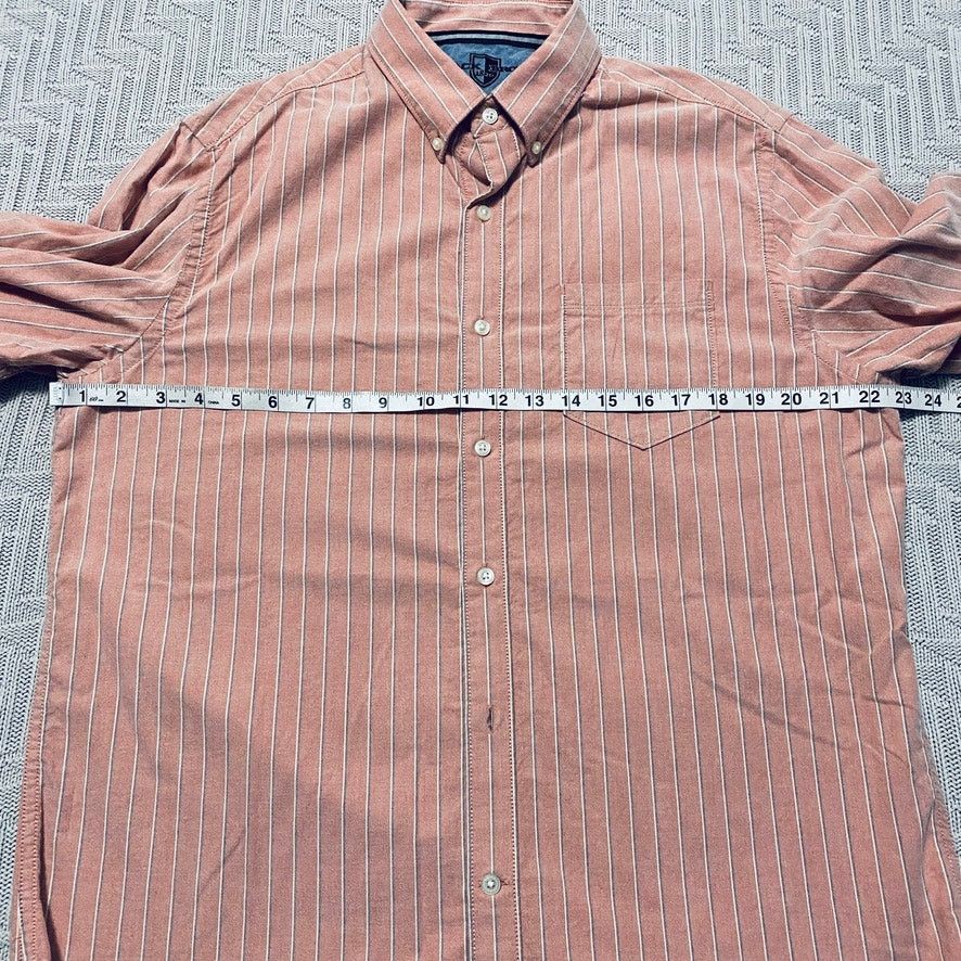 Black Brown 1826 Black & Brown muted red button down Size US L / EU 52-54 / 3 - 7 Thumbnail