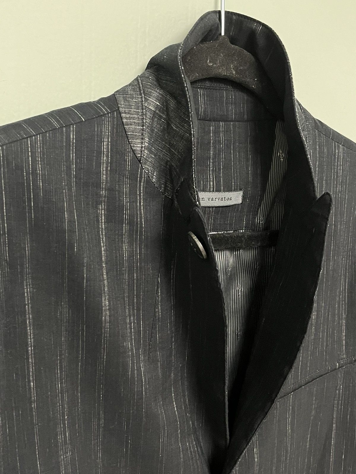 John Varvatos Irregular striped jacket. Size EU50 USA 40 Size US M / EU 48-50 / 2 - 12 Thumbnail
