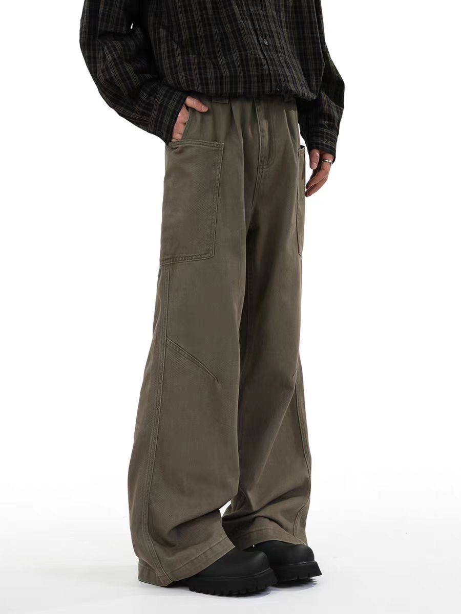 Japanese Brand × Vintage Vintage Coffee Casual Workwear Trousers Size US 32 / EU 48 - 5 Thumbnail