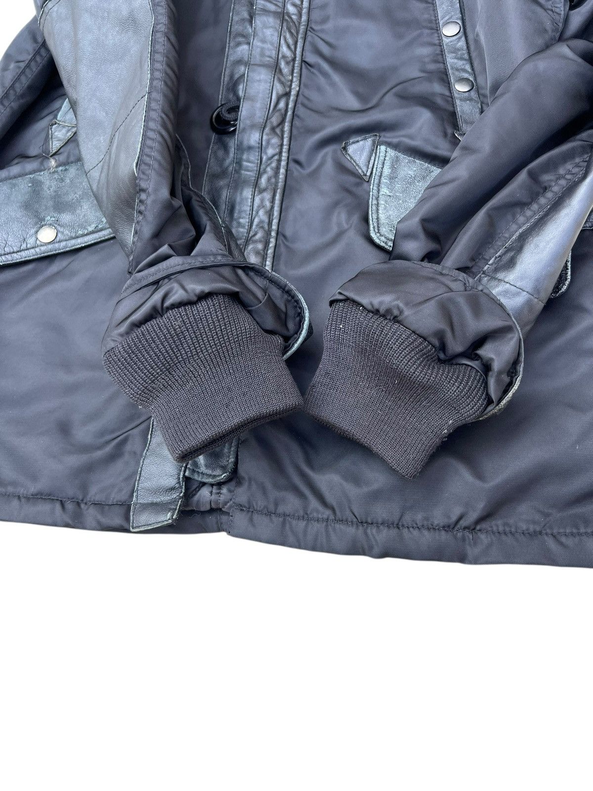 Le Grande Bleu (L.G.B.) HOUSTON N3B Style Racoon Fur Hybrid Lambhide Parka Jacket Size US M / EU 48-50 / 2 - 13 Thumbnail