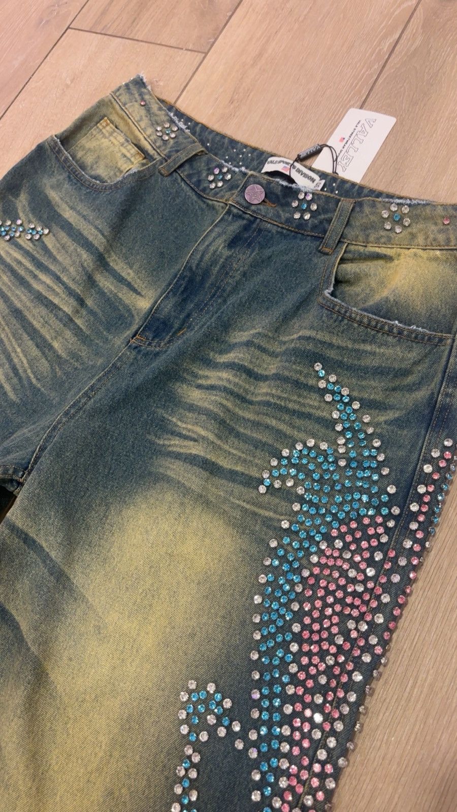 Vale Vale tsunami denim Size US 30 / EU 46 - 2 Thumbnail