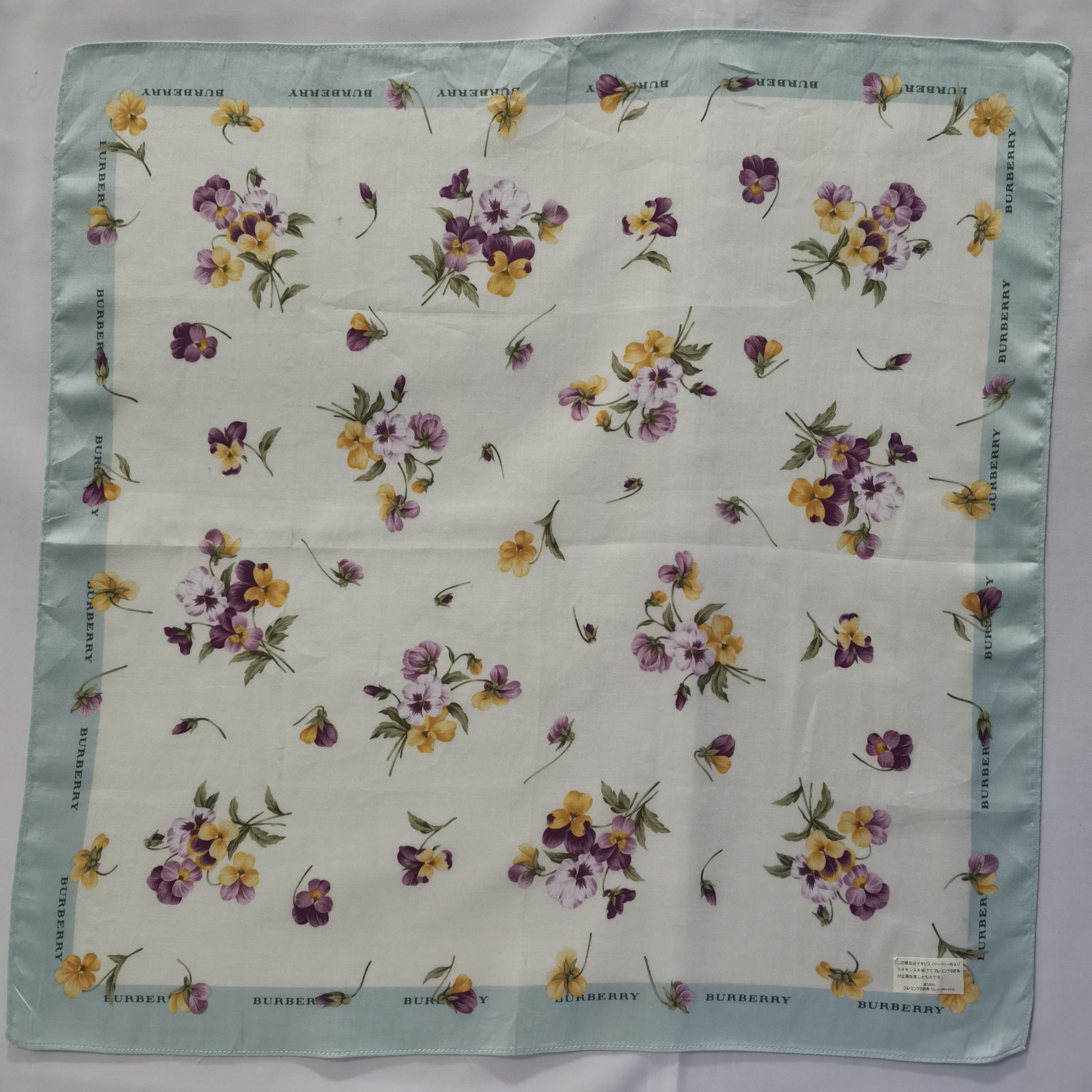 Burberry BURBERRY HANDKERCHIEF/ BANDANA/ SCARF Size ONE SIZE - 2 Thumbnail