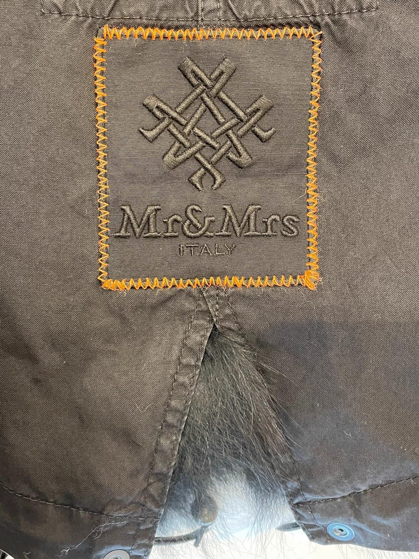 MR & MRS ITALY Mr & Mrs Italy Black Fox Fur Lining XS Jacket Size XS / US 0-2 / IT 36-38 - 9 Thumbnail