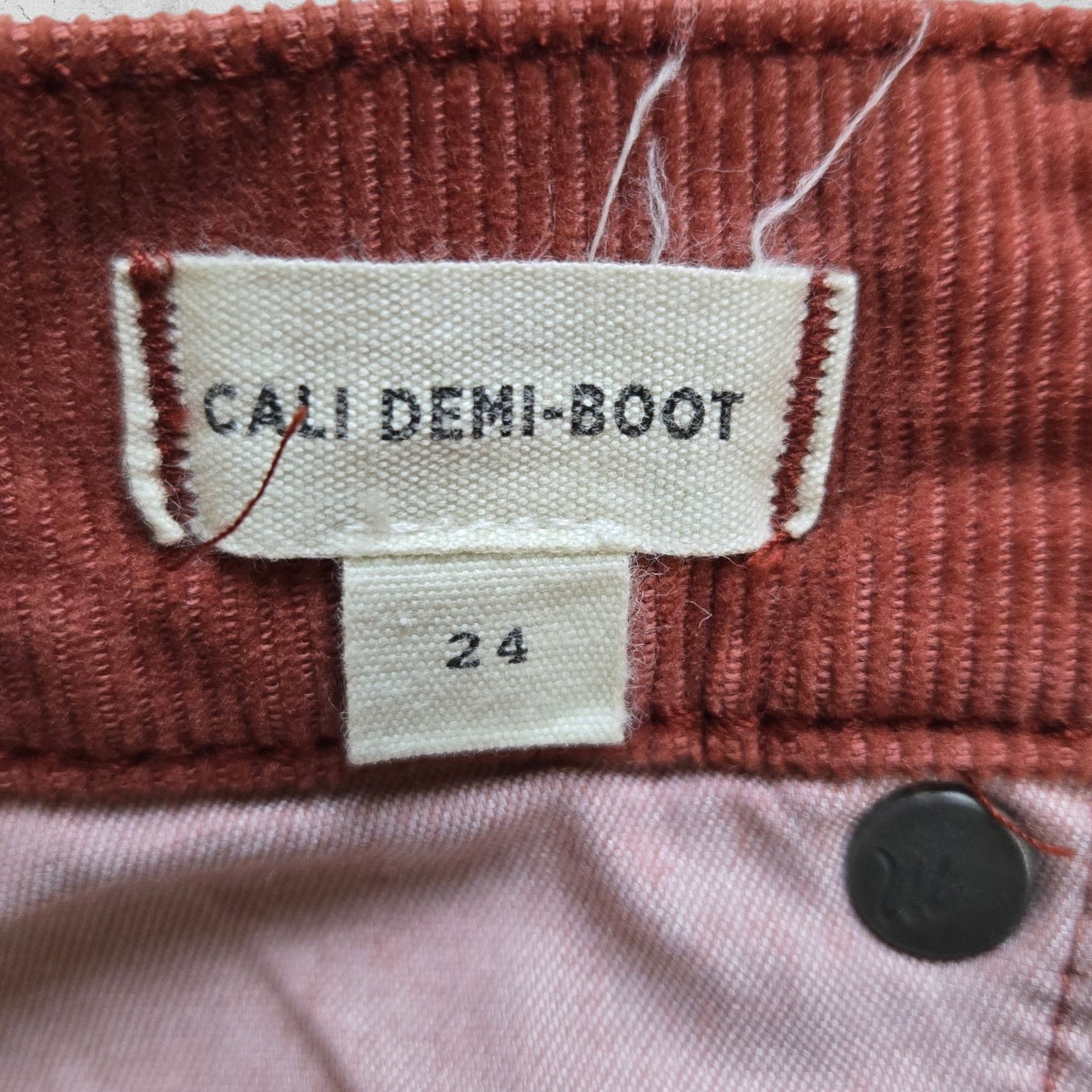 Madewell Madewell Terracotta Corduroy Cali Demi Boot Jeans Size 24 Size 24" / US 00 / IT 34 - 6 Thumbnail