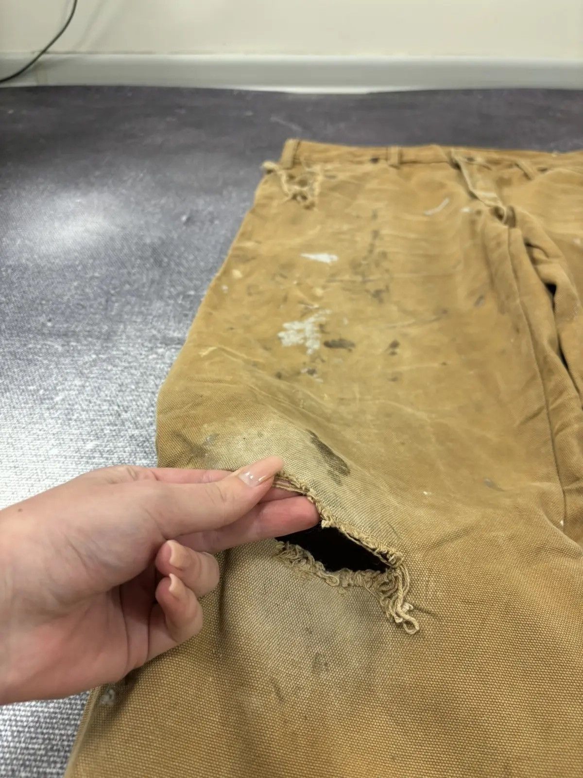 Dickies × Vintage Vintage Dickies American Distressed Work Hype Pants Jeans Size US 33 - 10 Thumbnail