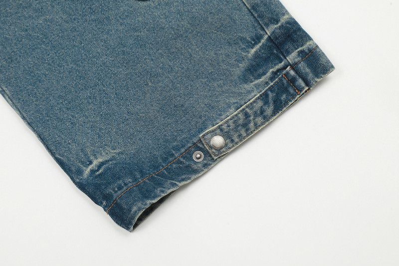 Jean American street retro multi-pocket cargo jeans Size US 32 / EU 48 - 6 Thumbnail