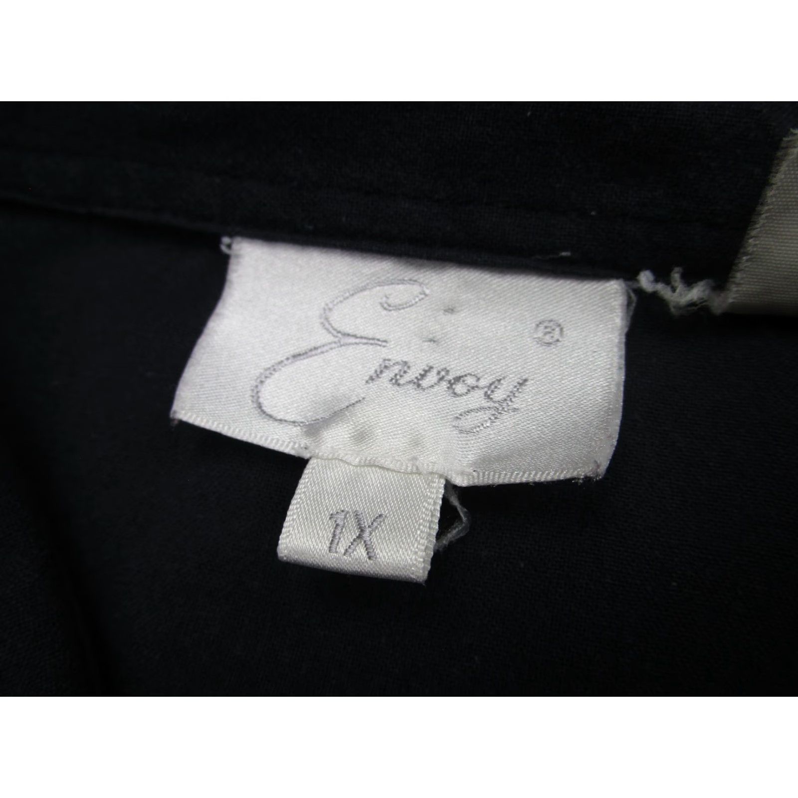 Vintage VINTAGE Envoy Shirt Polo Mens 1X Navy Short Sleeve Banded Hem Rockabilly Banlon Mens Size US XL / EU 56 / 4 - 4 Thumbnail