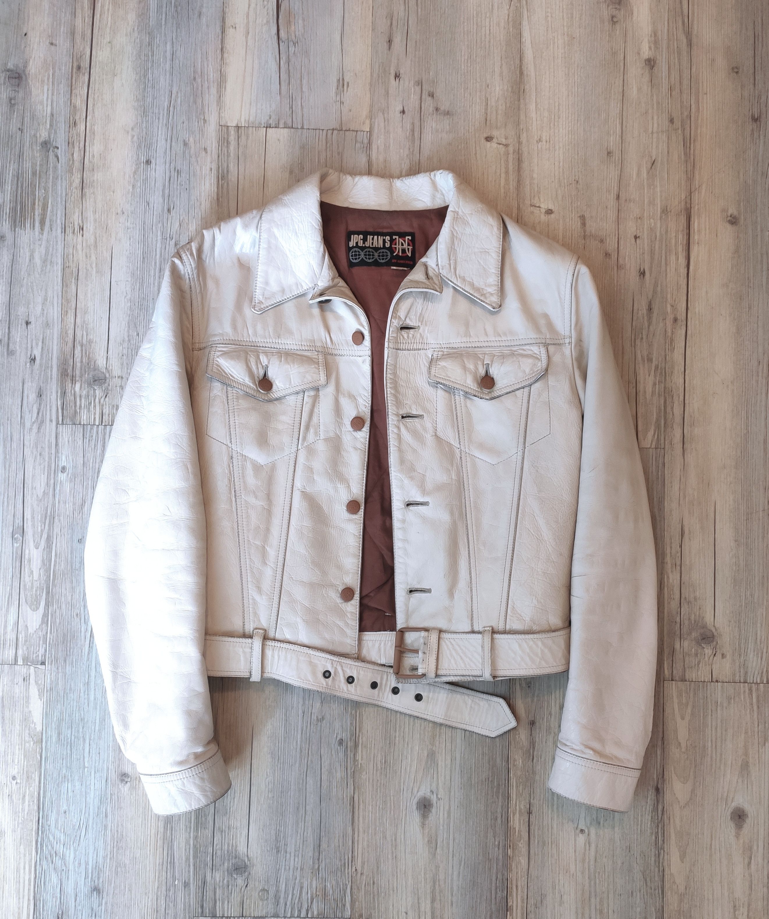 Jean Paul Gaultier EXCLUSIVE JPG Jean's leather jacket Size US M / EU 48-50 / 2 - 3 Thumbnail