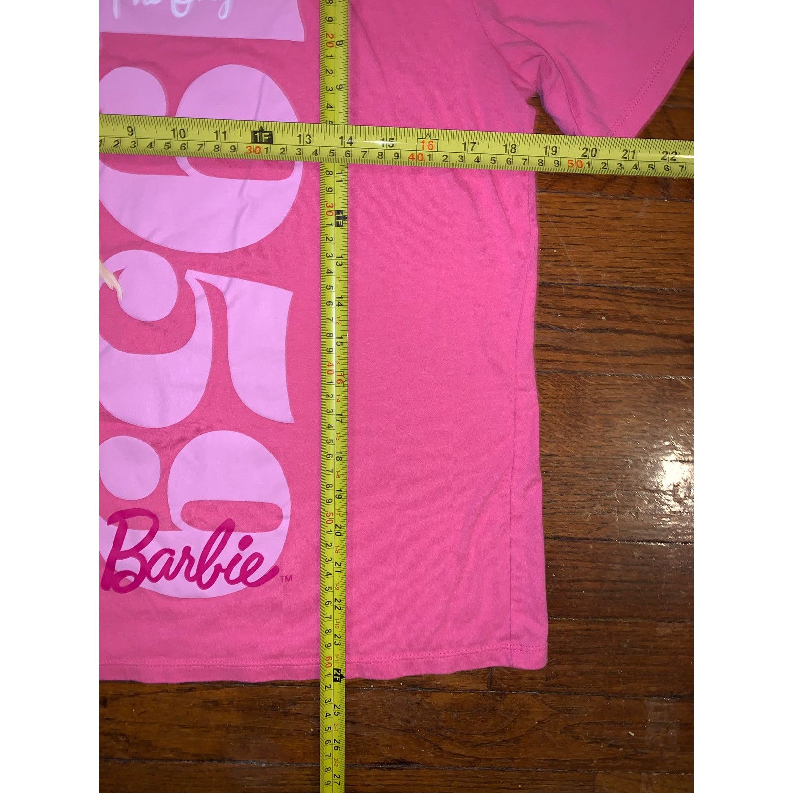 Other Barbie Graphic T Shirt Pink Vintage Doll Y2K Size L 11-13 Size L / US 10 / IT 46 - 5 Thumbnail