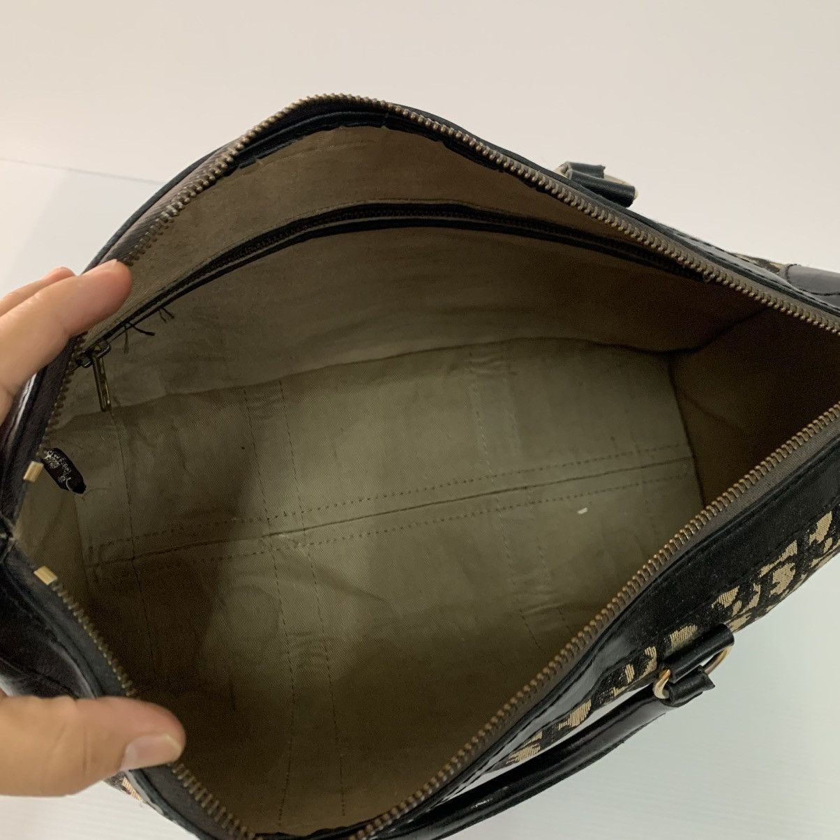Christian Dior Monsieur Christian Dior Vintage Monogram Boston Bag Size ONE SIZE - 16 Thumbnail