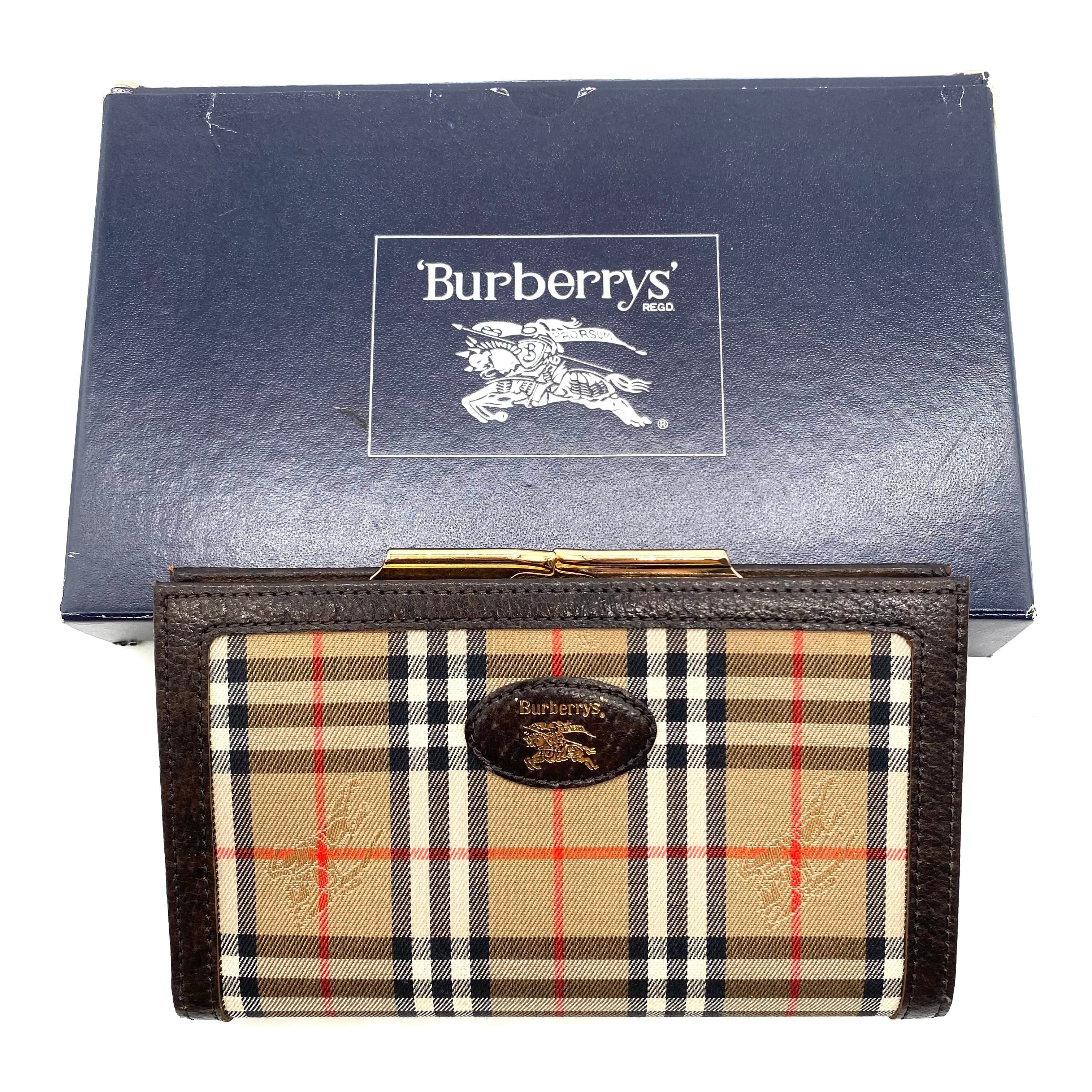 Burberry Burberry Nova Check Bifold Clasp Wallet Size ONE SIZE - 3 Thumbnail