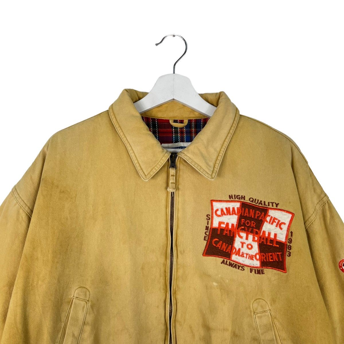 Japanese Brand 🔥 CANADIAN PACIFIC FANCYBALL BOMBER JACKET Size US L / EU 52-54 / 3 - 3 Thumbnail