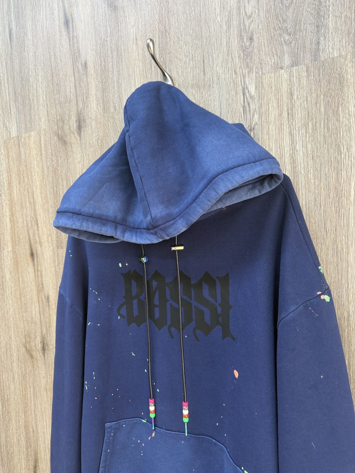 Bossi Sportswear Bossi Blue Pull Over Hoodie Size US M / EU 48-50 / 2 - 3 Thumbnail