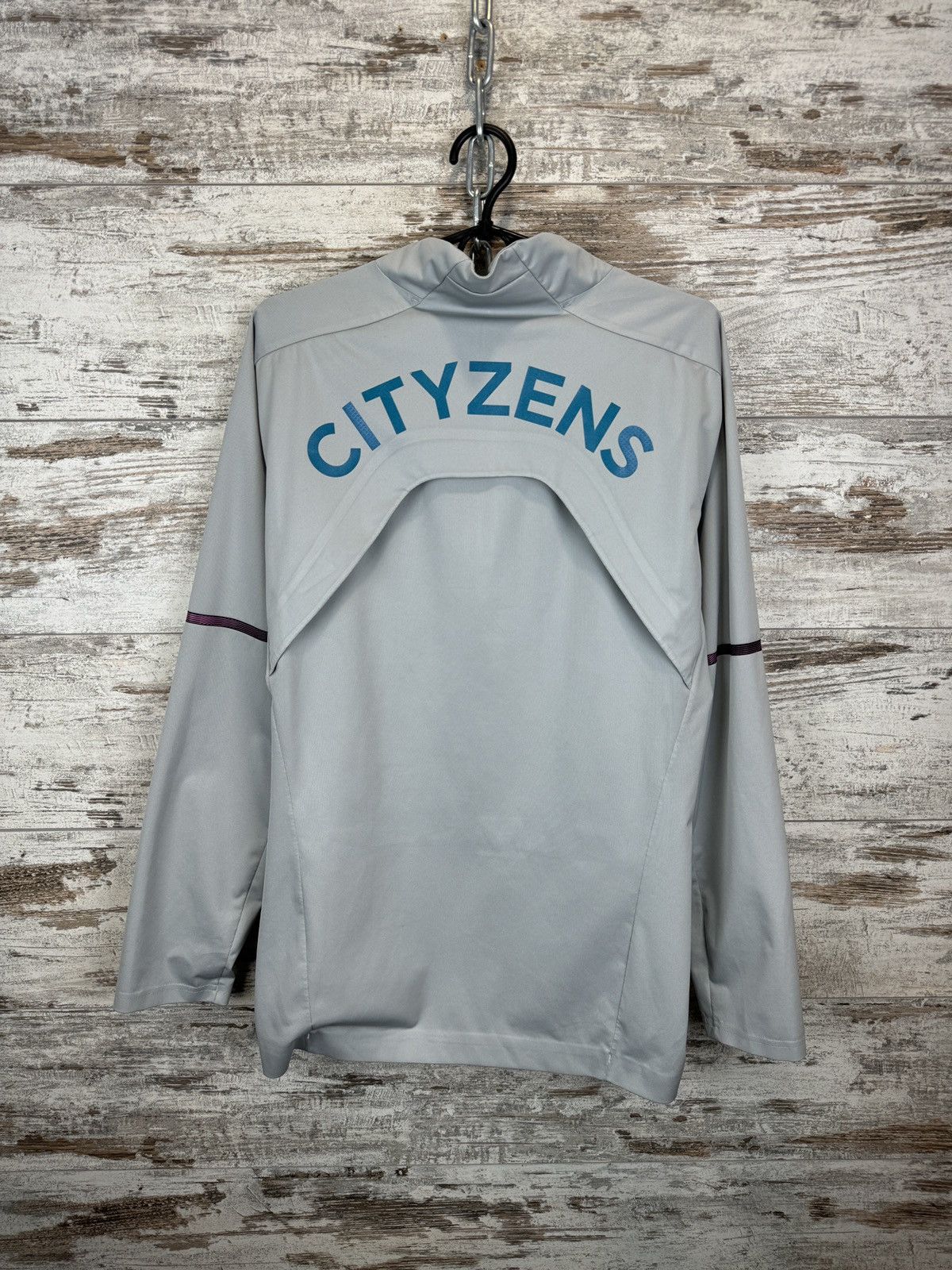 Puma × Vintage Mens Vintage Puma Manchester City FC sweatshirt jersey Size US M / EU 48-50 / 2 - 8 Thumbnail