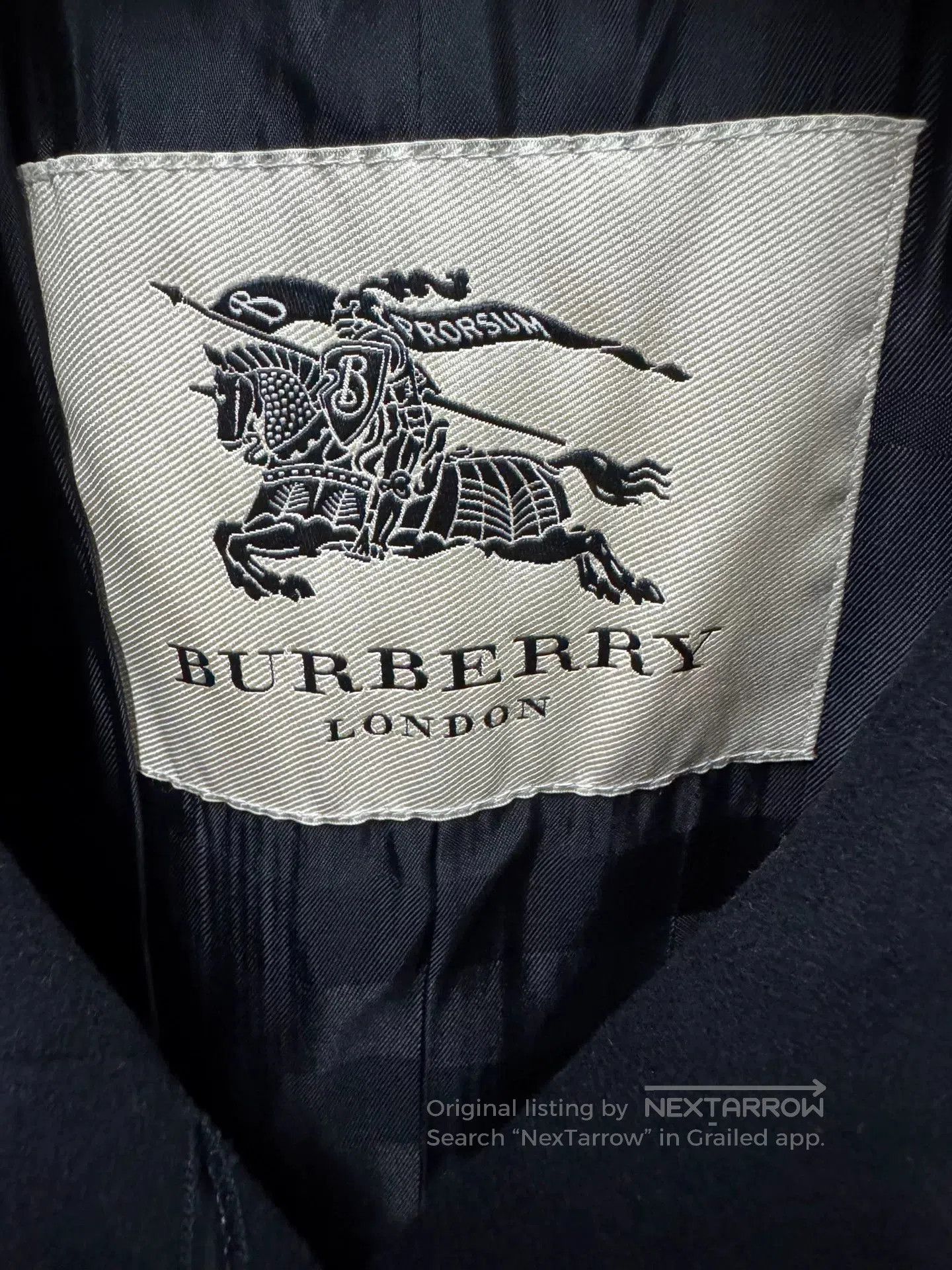 Burberry Burberry Wool Cashmere Blend Coat. Size US S / EU 44-46 / 1 - 3 Thumbnail