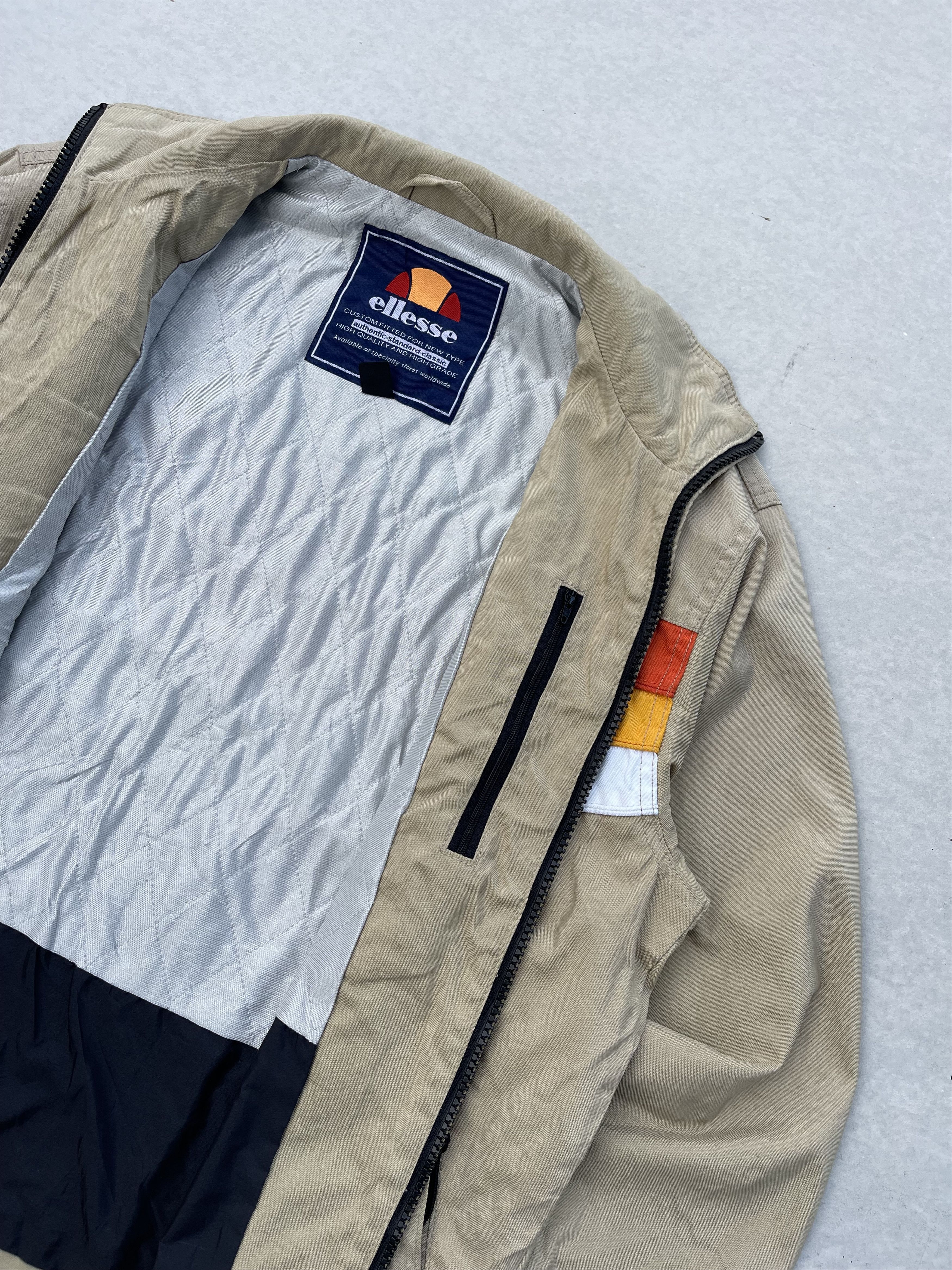 Ellesse × Vintage 🔥Vintage 90s Ellesse Skateboards Jacket Zip Up Size US M / EU 48-50 / 2 - 11 Thumbnail
