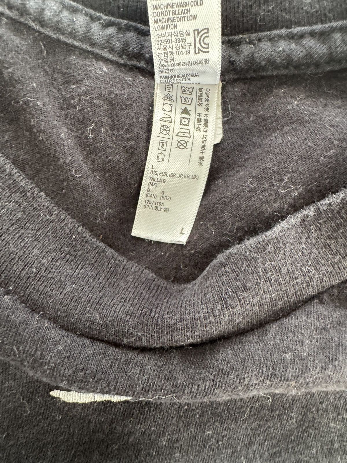 GOTHBOICLIQUE GBC LIL PEEP ABVHVN NOT MY PRESIDENT TEE Size US L / EU 52-54 / 3 - 2 Thumbnail