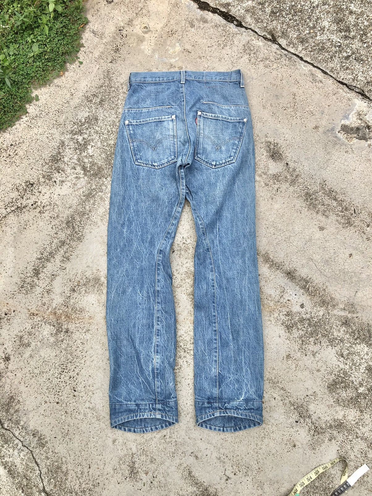 Levi's TWIST LEG⚡️⚡️VINTAGE LEVIS JEANS Size US 26 / EU 42 - 4 Thumbnail