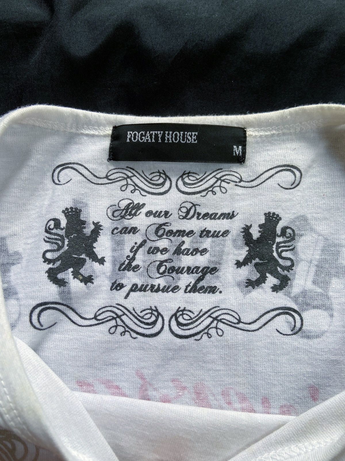 Beauty Beast FOGATY HOUSE SPIRITUAL RIVALRY LOOKING BLACK TEE Size US M / EU 48-50 / 2 - 6 Thumbnail