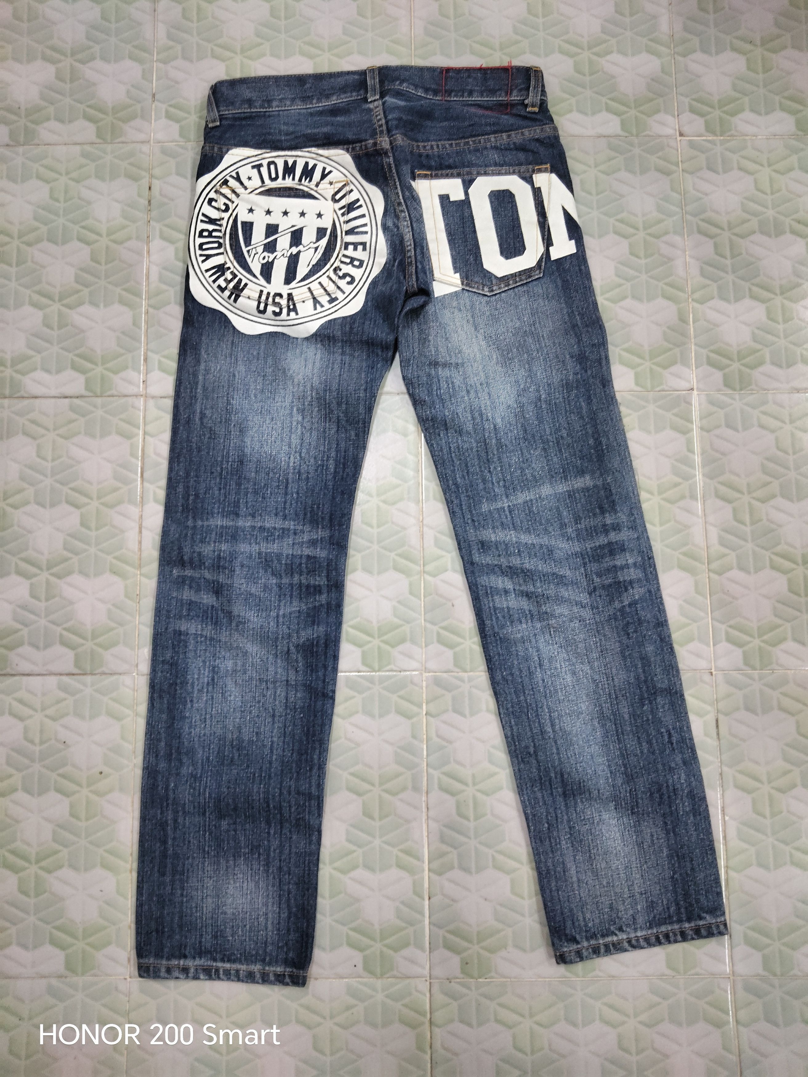 Tommy Jeans Vintage Selvedge Tommy NYC Jeans Size 30" / US 8 / IT 44 - 6 Thumbnail