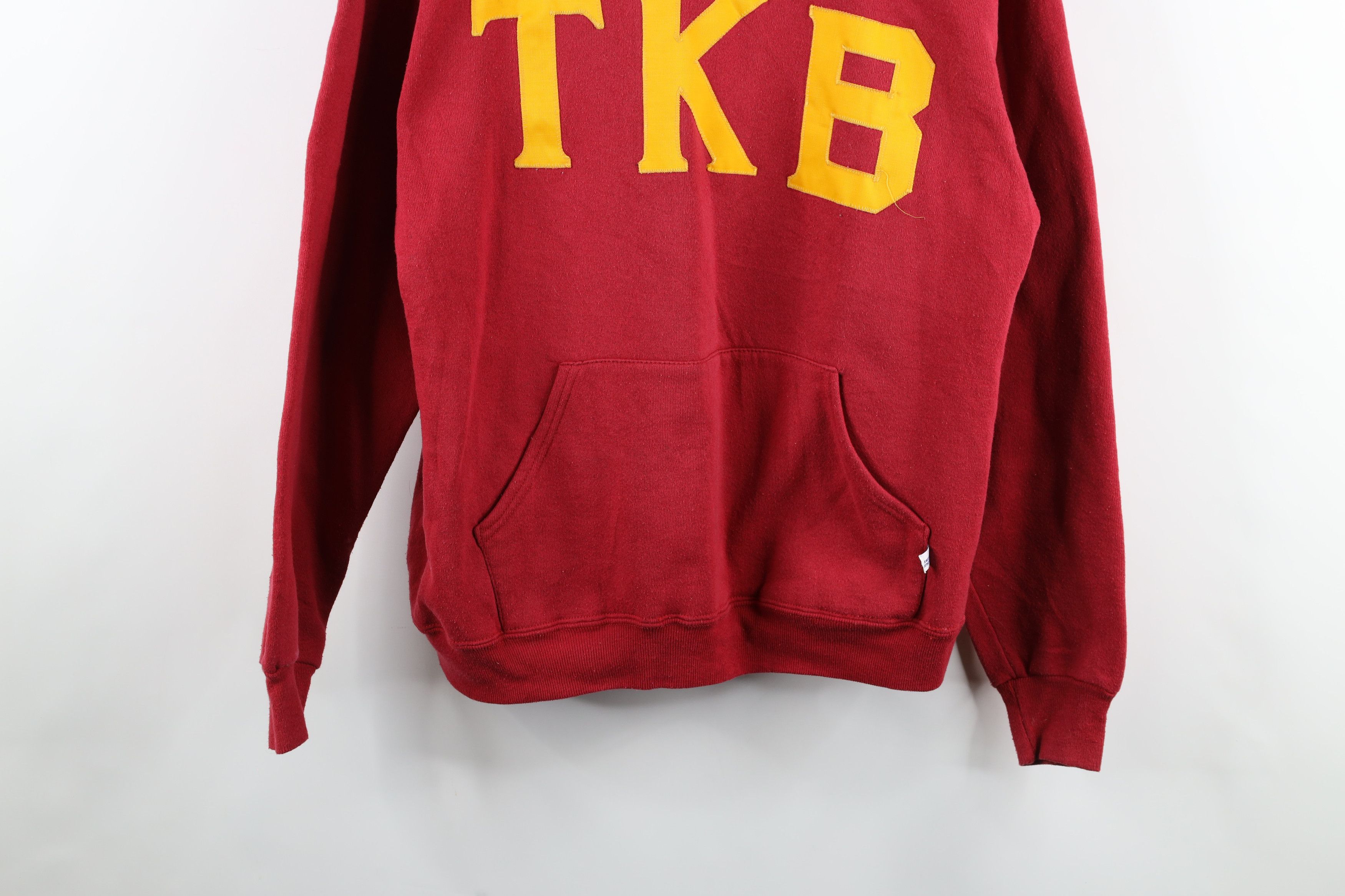 Russell Athletic Vintage 90s Russell Athletic Tau Kappa Fraternity Hoodie Size US XL / EU 56 / 4 - 3 Thumbnail