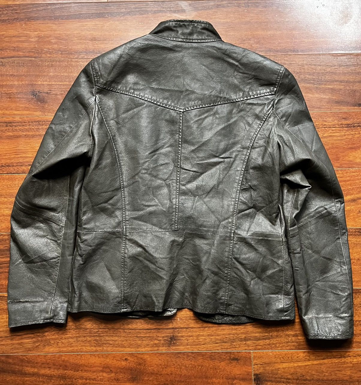 Other Dark olive Napoleon leather jacket Size US M / EU 48-50 / 2 - 11 Thumbnail
