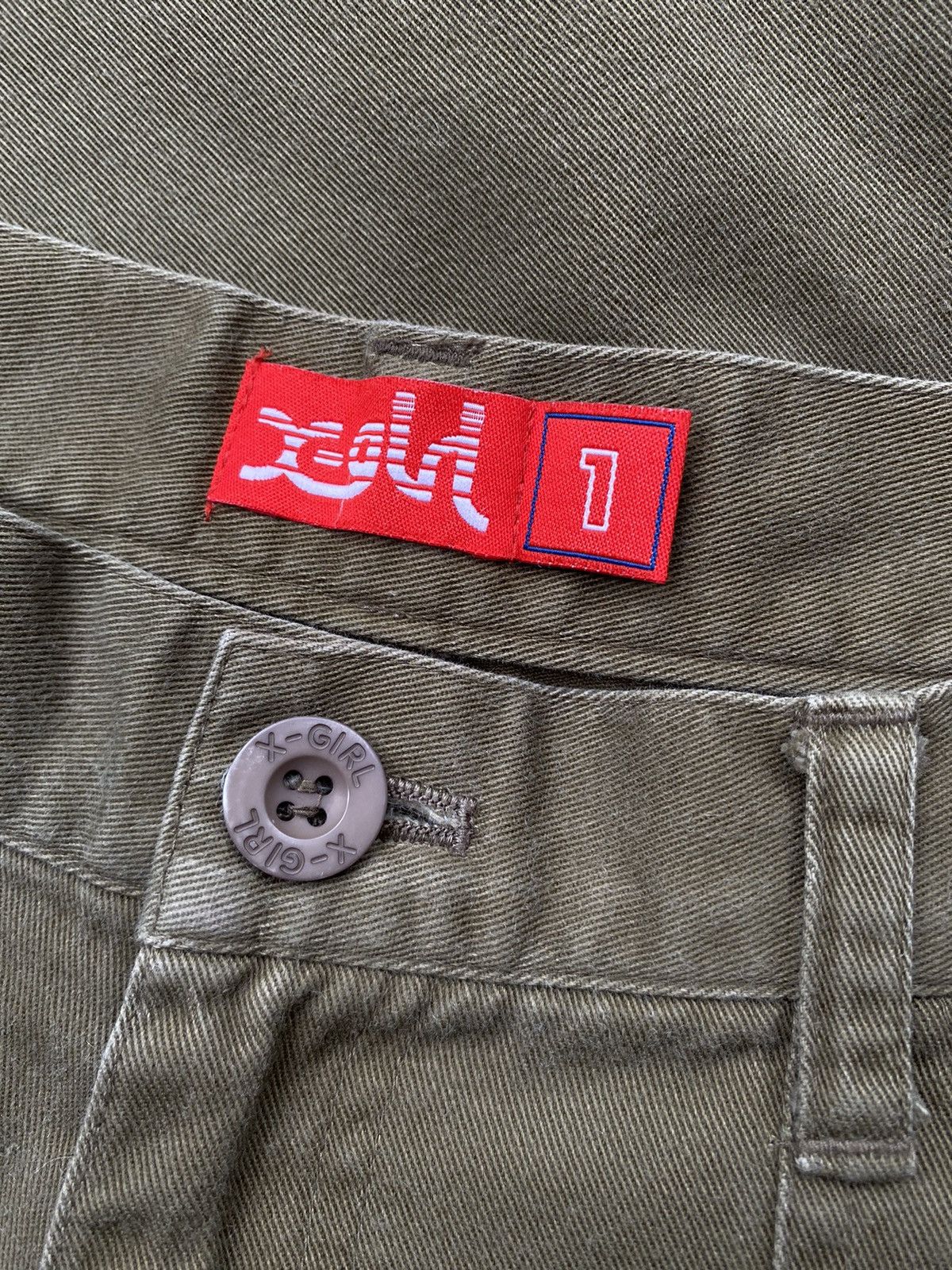 Designer × Japanese Brand X-girl cargo pants Size 30" / US 8 / IT 44 - 19 Thumbnail
