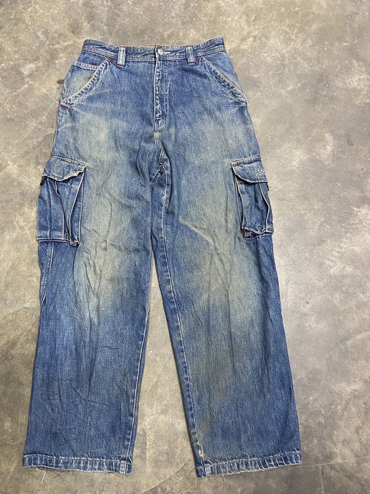 Japanese Brand 🔥 Vintage y2k Piko baggy jeans cargo pants Size US 30 / EU 46 - 2 Thumbnail