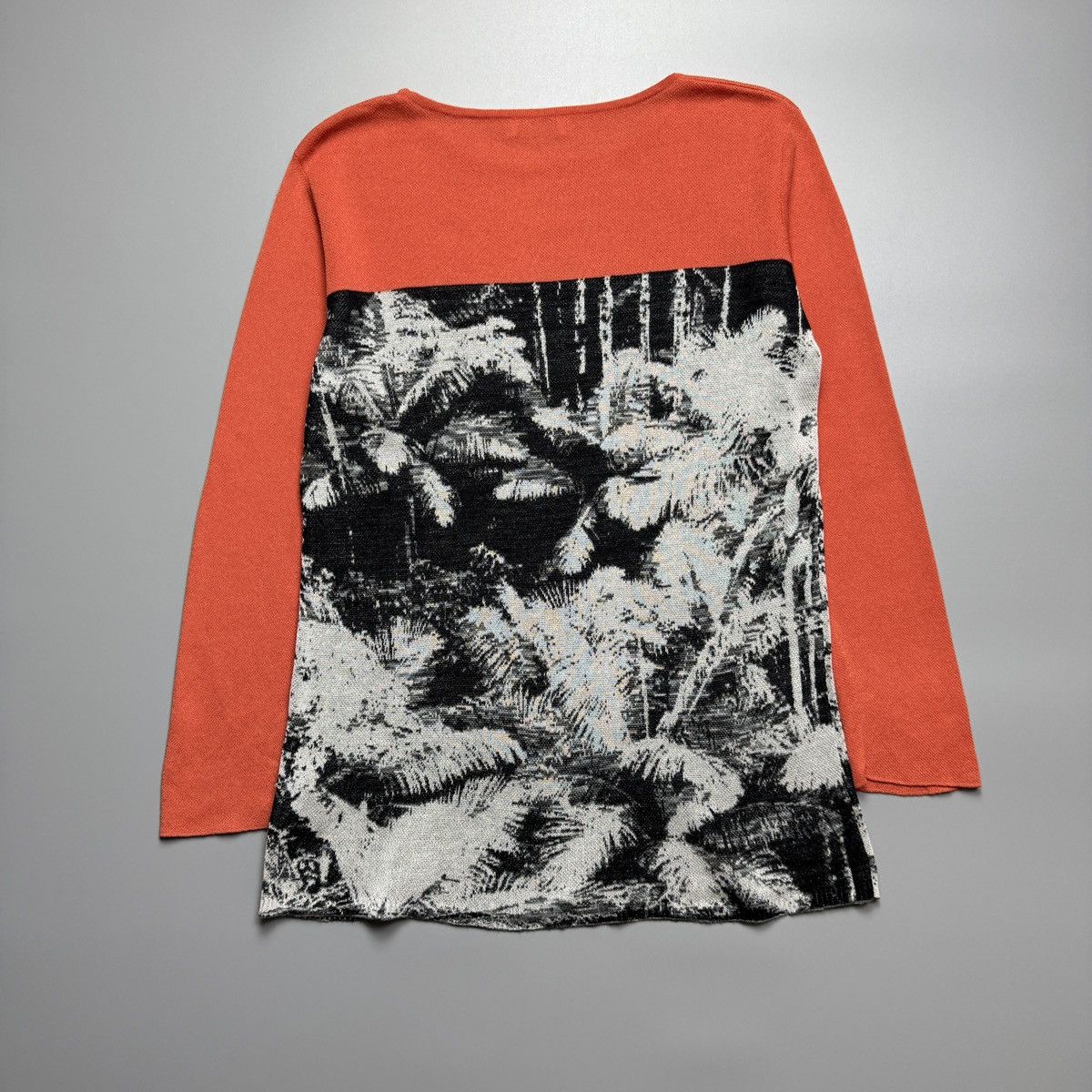 Dries Van Noten Dries Van Noten - Fall 2017 Palm Trees - Sweatshirt Size S / US 4 / IT 40 - 2 Thumbnail