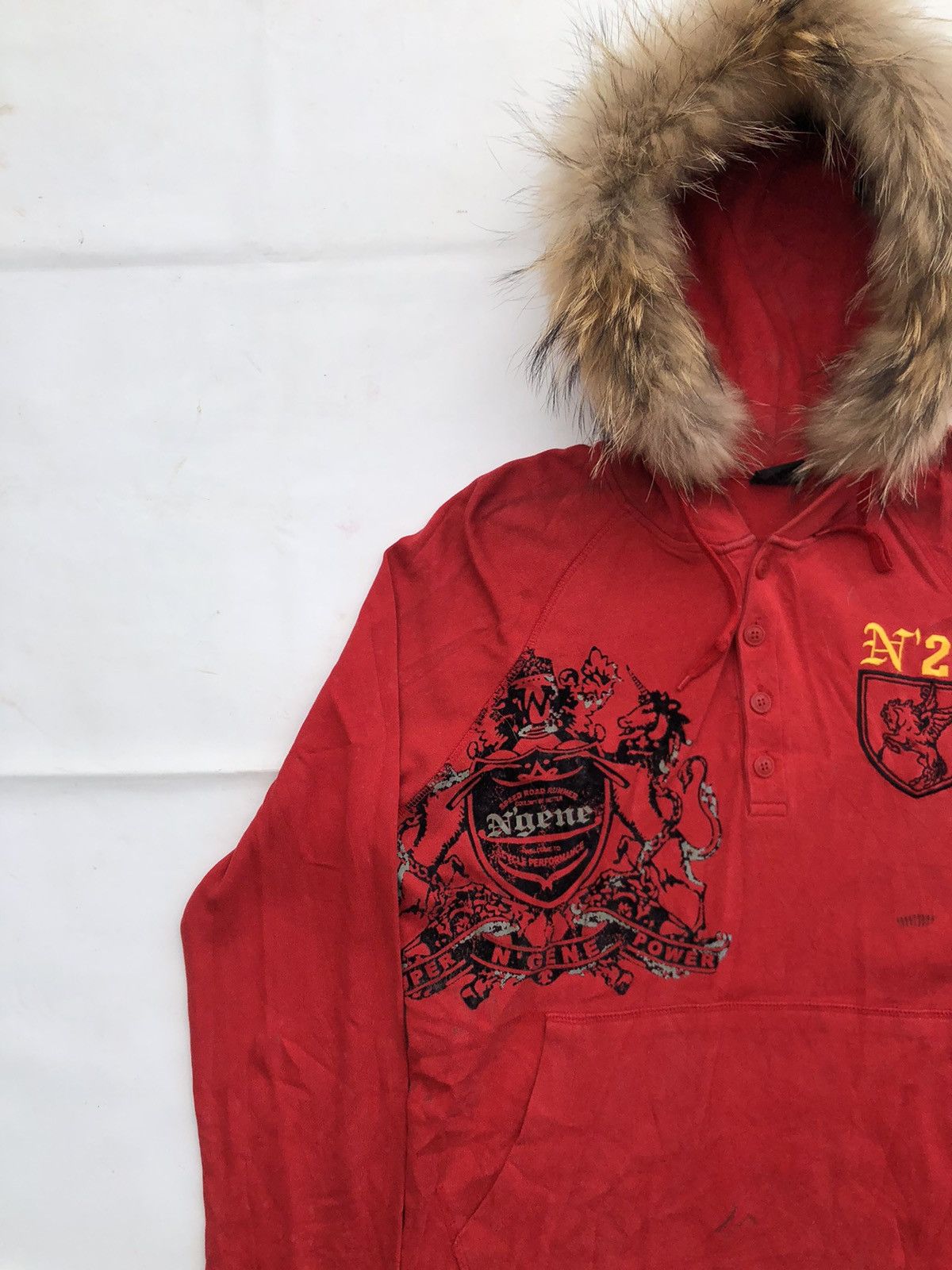 If Six Was Nine Tribal Poem Fur Hoodie Ngene Ifsixwasnine Lgb Style Size US M / EU 48-50 / 2 - 4 Thumbnail