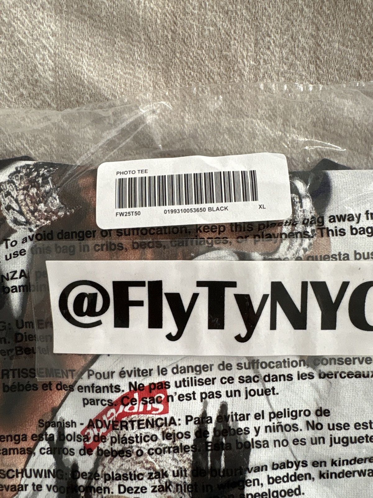 Supreme Supreme playboi carti tee size XL black Size US XL / EU 56 / 4 - 2 Thumbnail