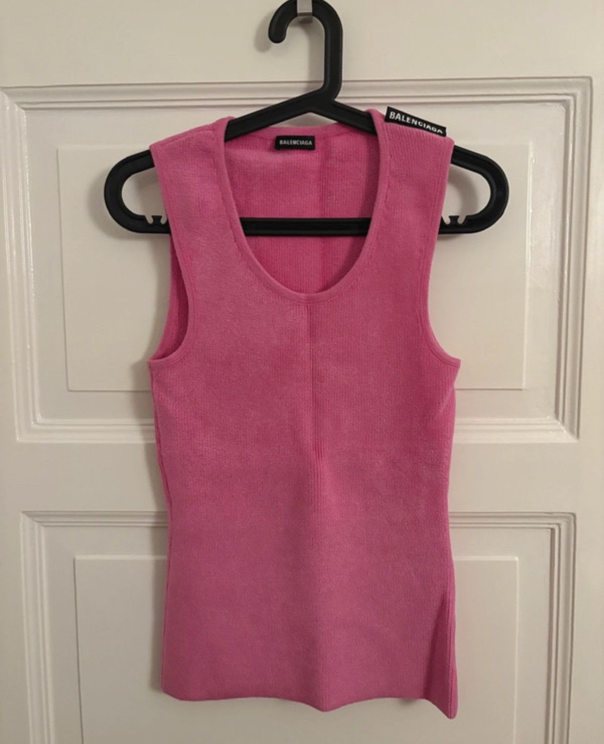 Balenciaga SU19 pink tank Size US S / EU 44-46 / 1 - 1 Thumbnail