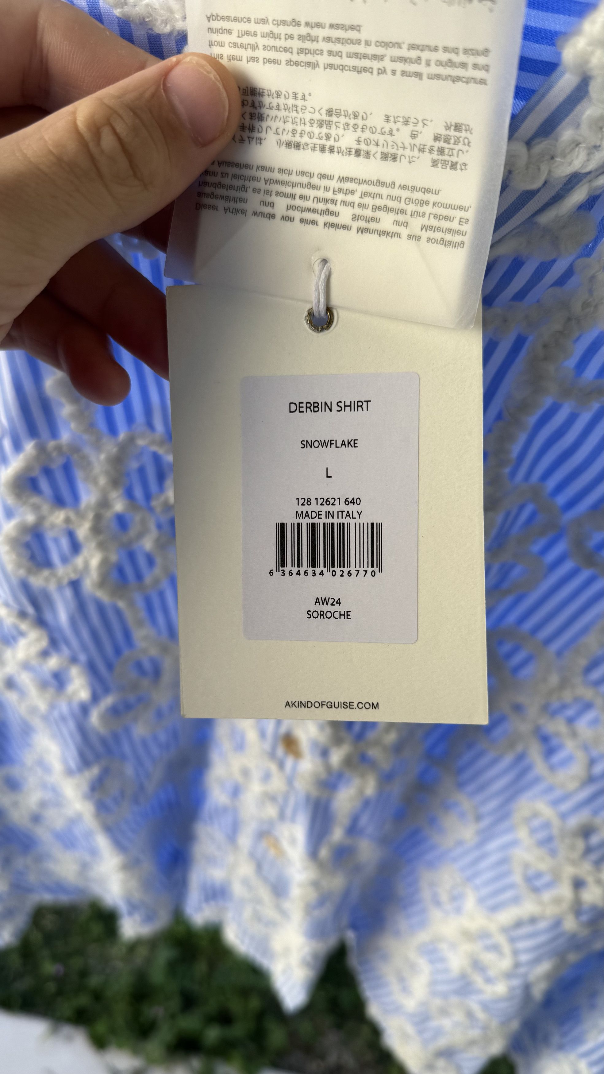 A Kind Of Guise Derbin Shirt Size US L / EU 52-54 / 3 - 5 Thumbnail