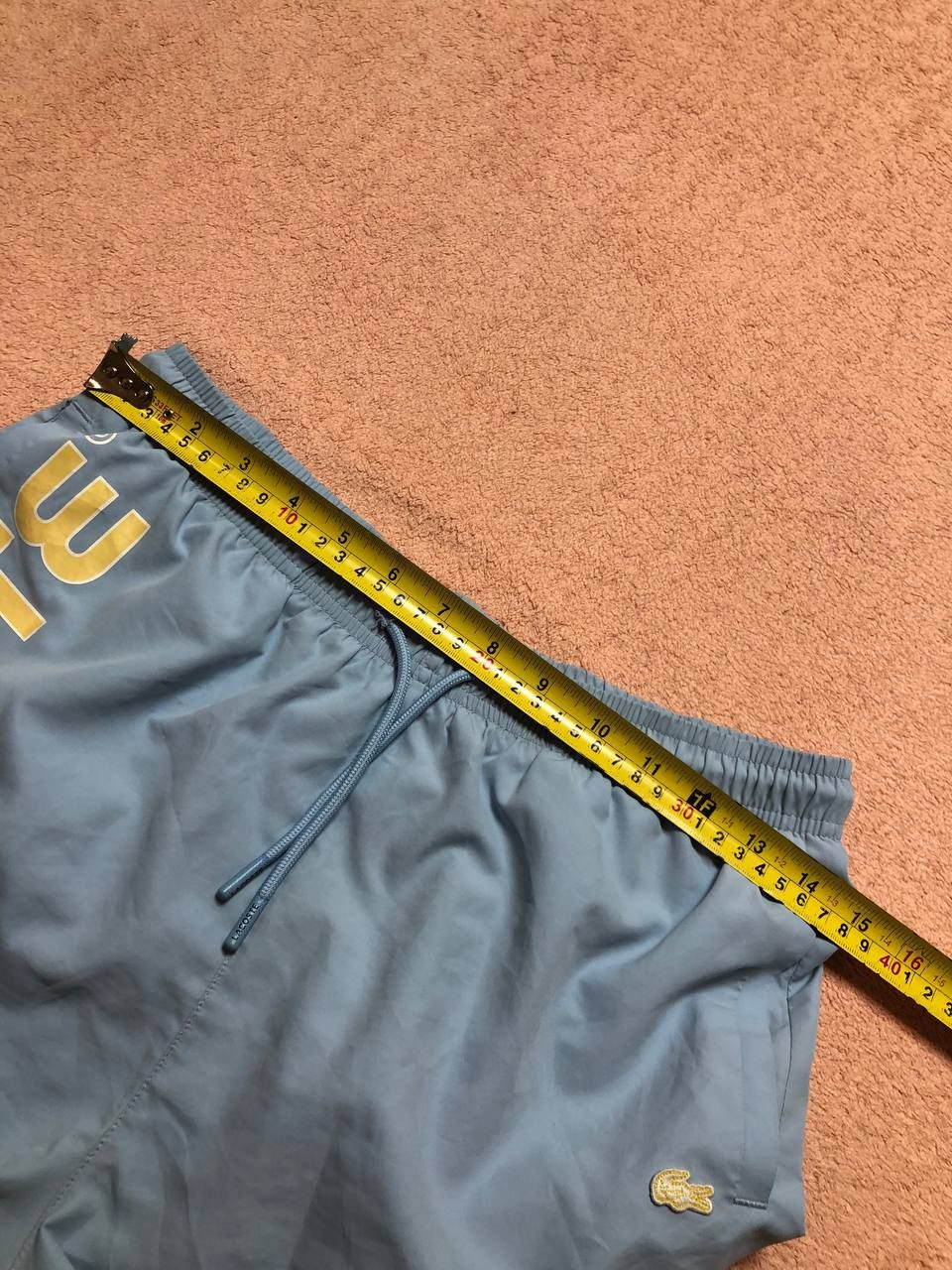 Lacoste Vintage shorts blue big logo Y2K Lacoste streetwear Size US 30 / EU 46 - 11 Thumbnail