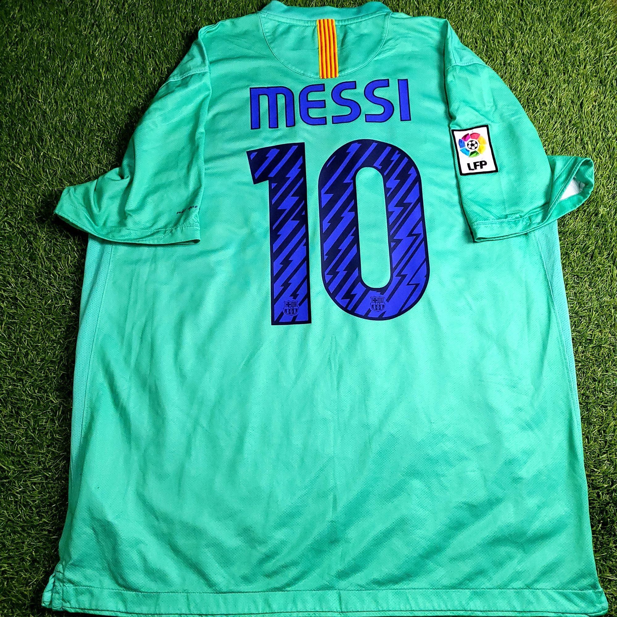 Nike Messi Barcelona 2010 2011 Away Soccer Jersey XL Size US XL / EU 56 / 4 - 1 Thumbnail