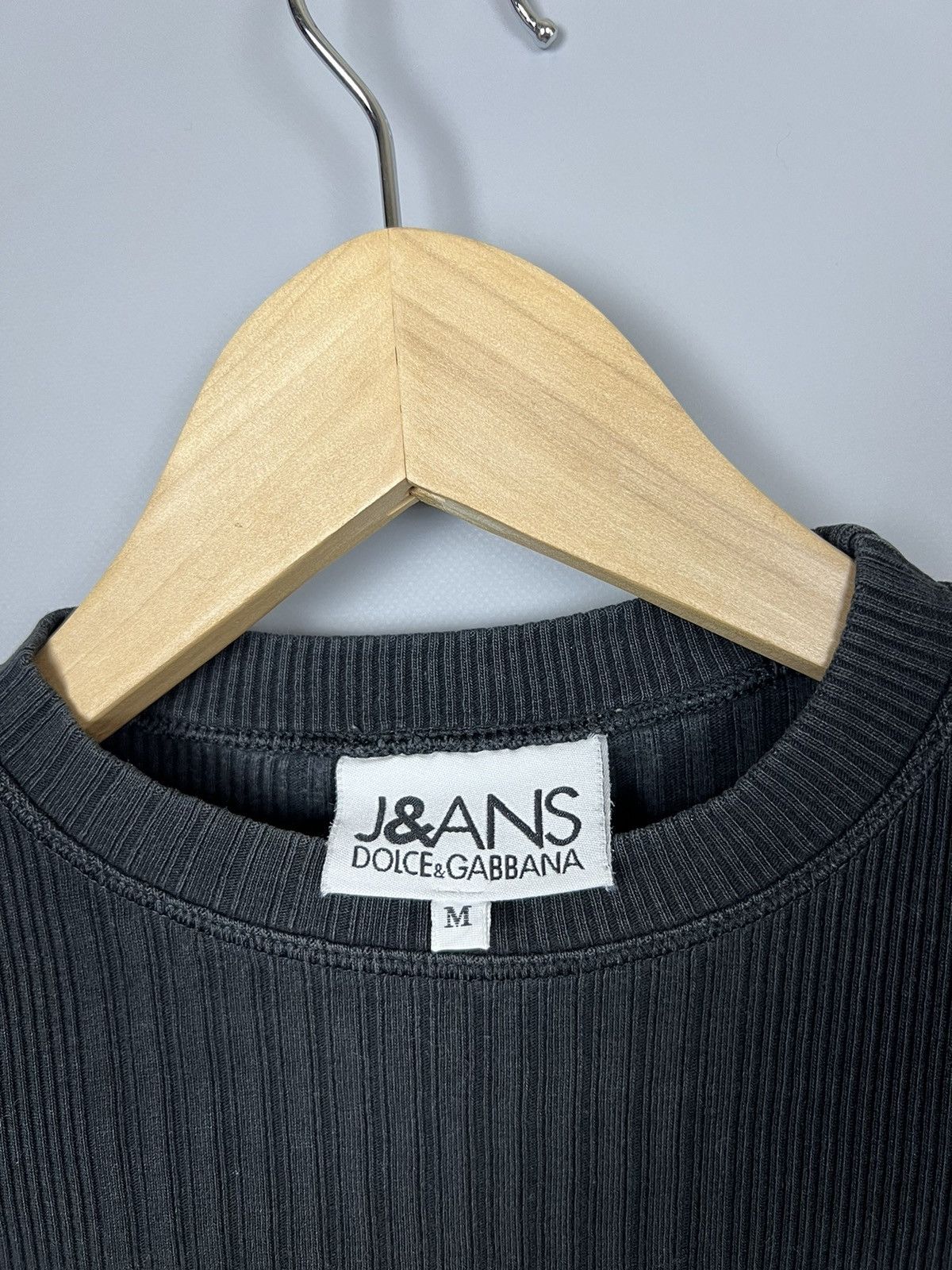 Dolce & Gabbana Dolce & Gabbana jeans long sleeve t shirt tee vintage rare Size M / US 6-8 / IT 42-44 - 6 Thumbnail
