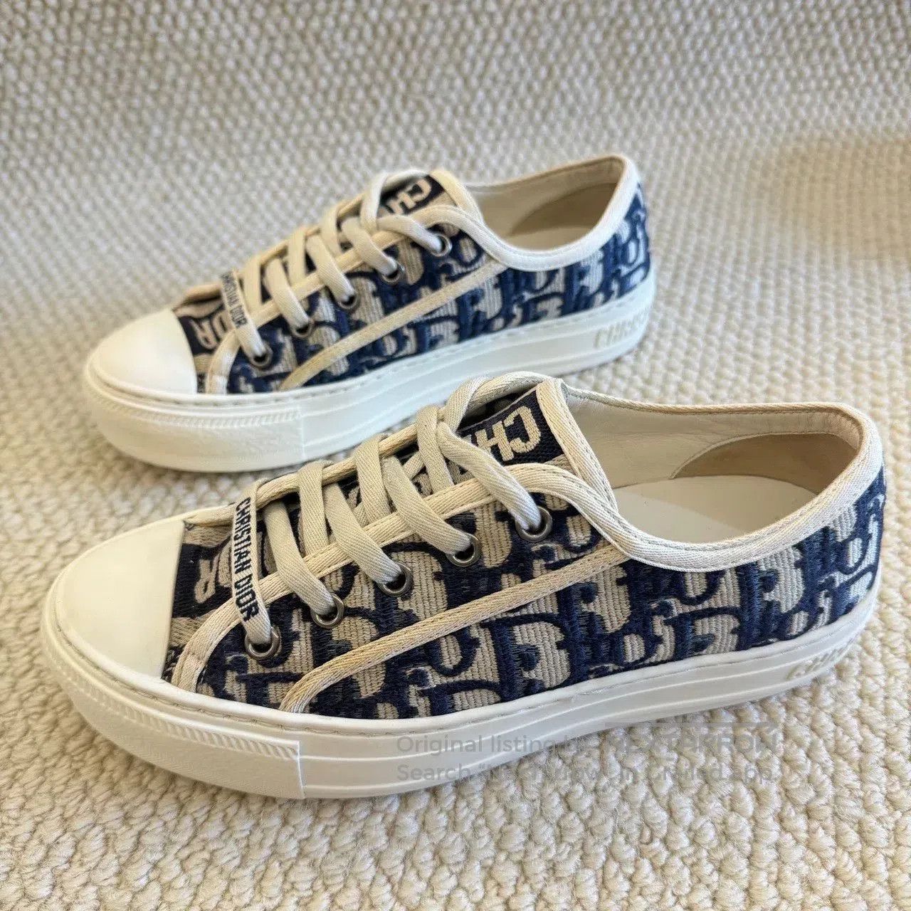 Dior dior walk'n'dior canvas low. Size US 5.5 / IT 35.5 - 1 Thumbnail